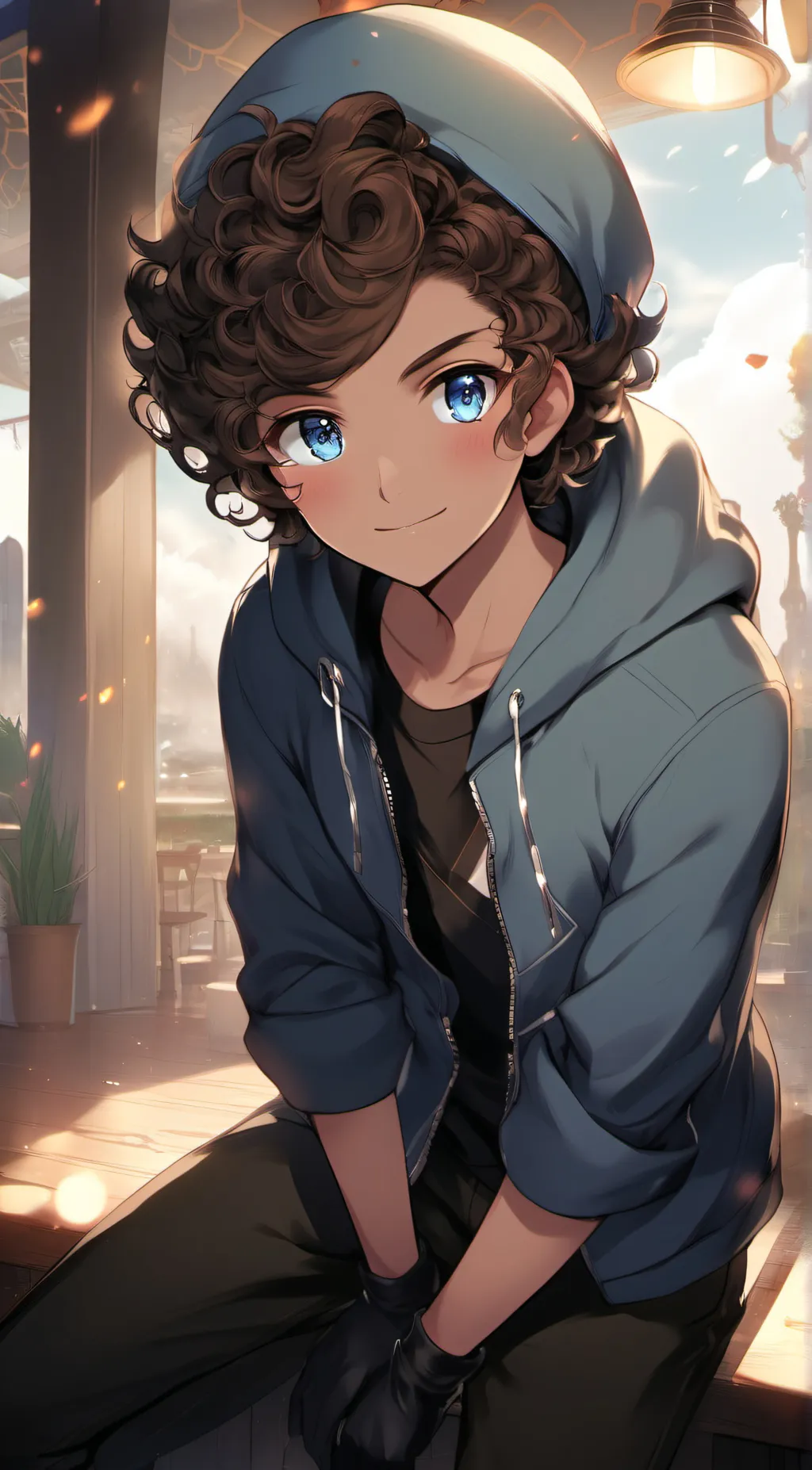 ai character: Liam background