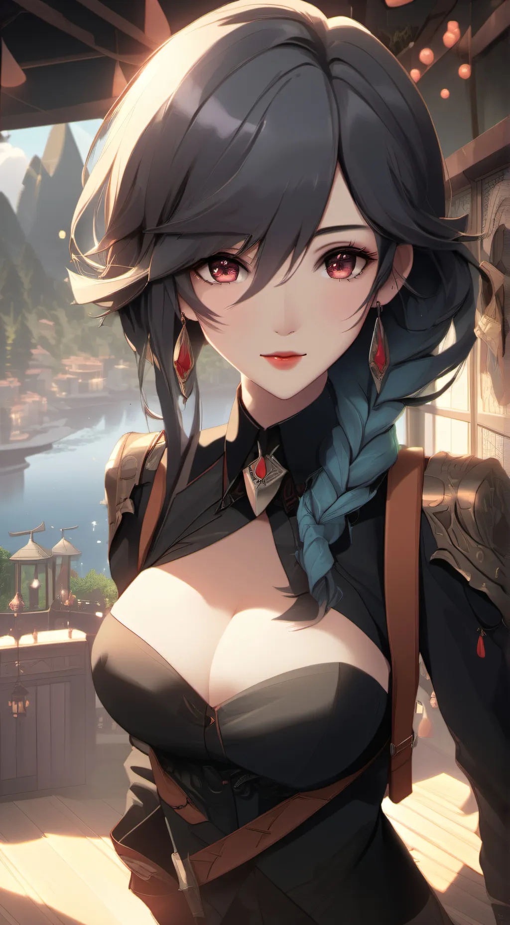 ai character: Serena background