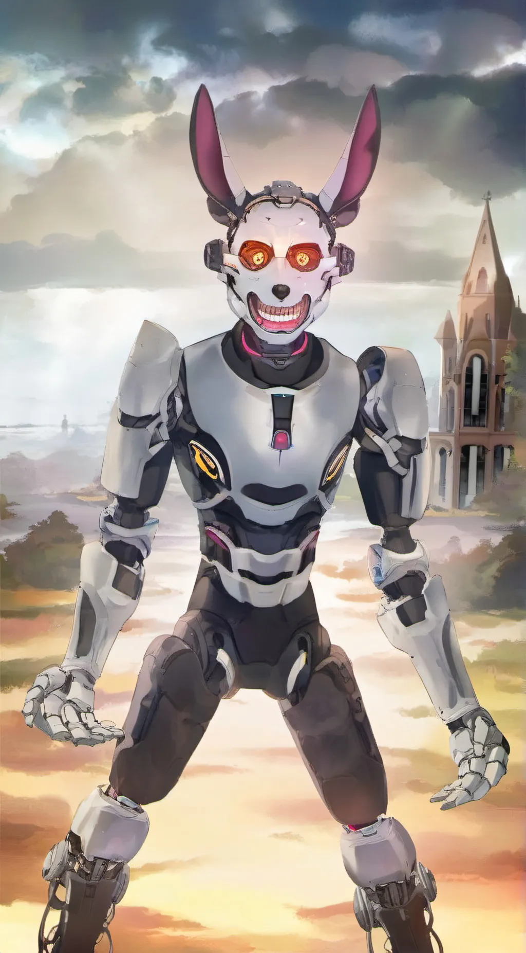 ai character: Funtime Foxy background