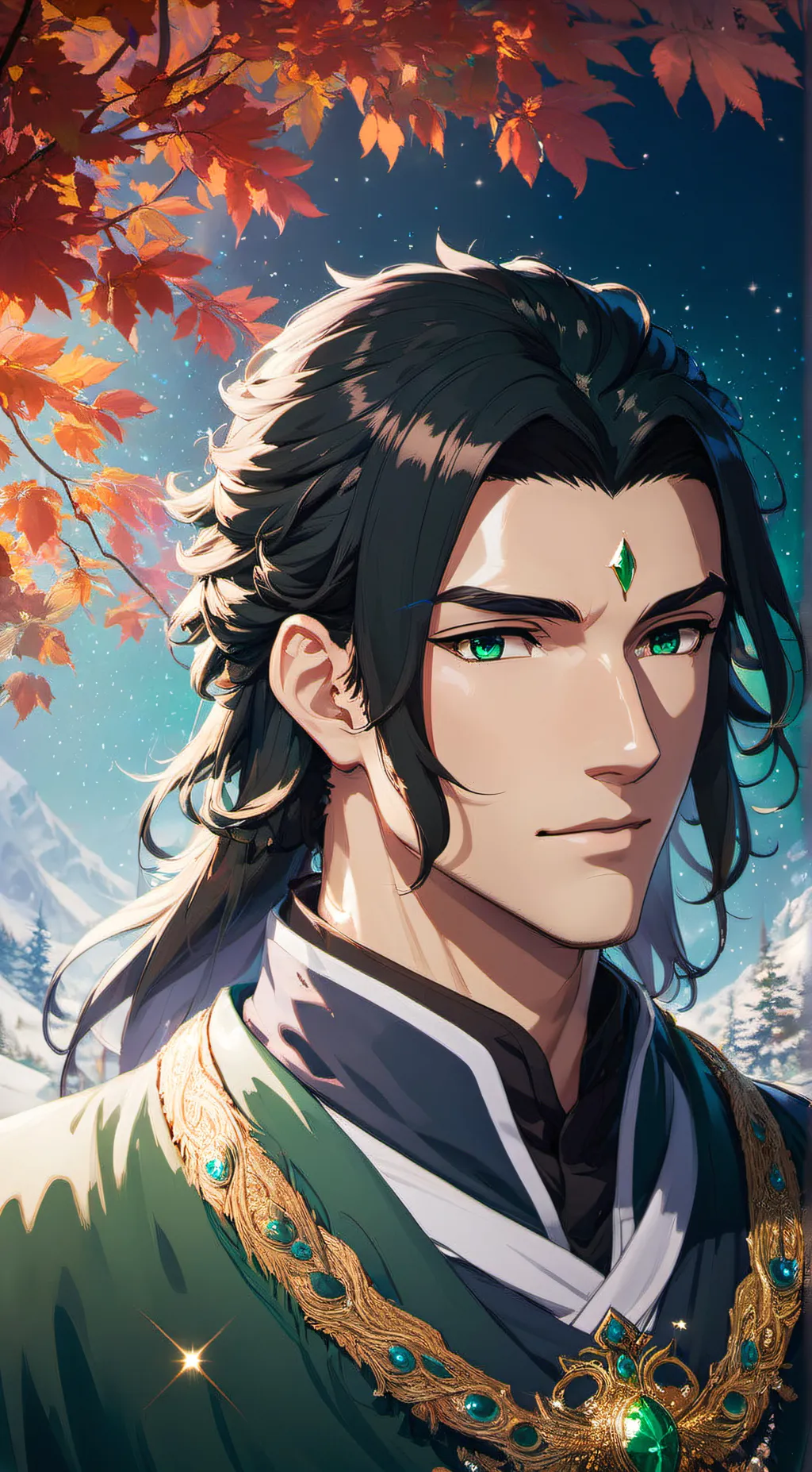 ai character: Loca background