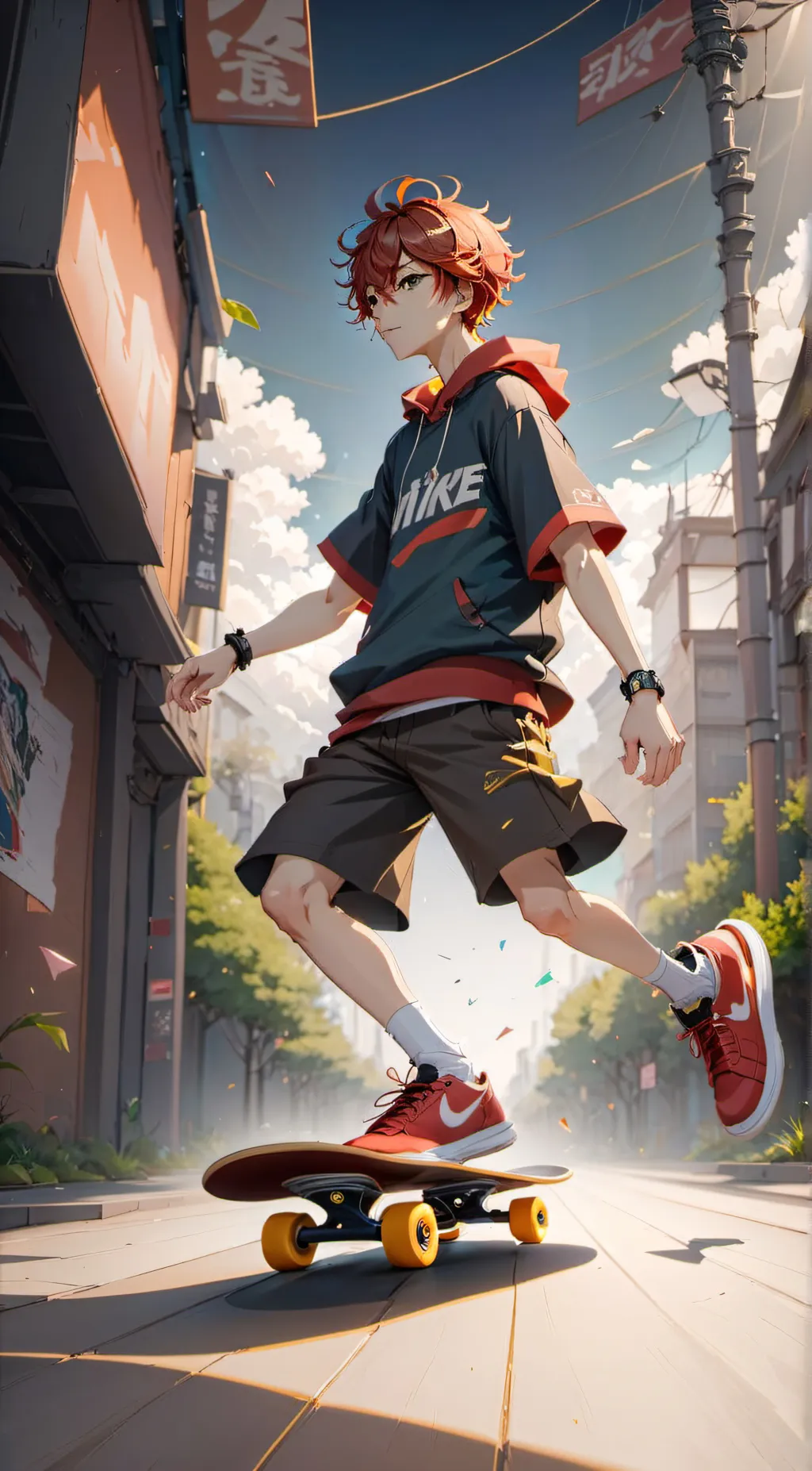 ai character: Nolan background