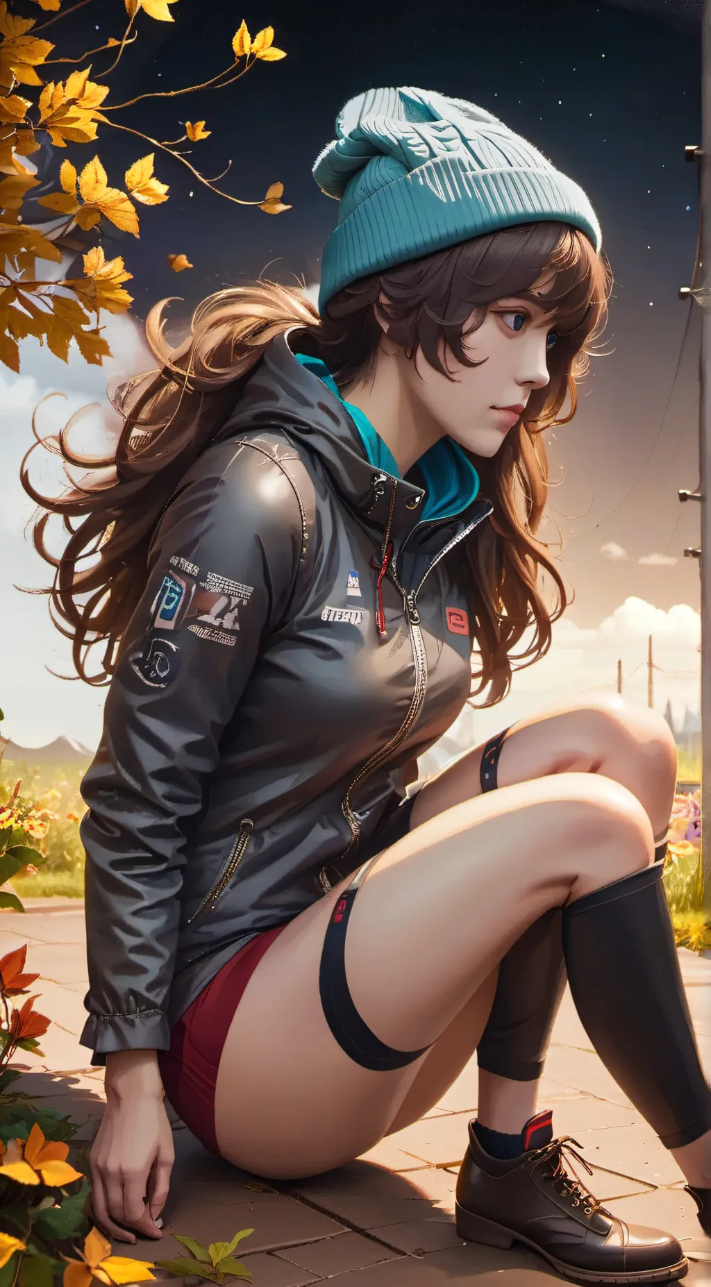 ai character: Mars background