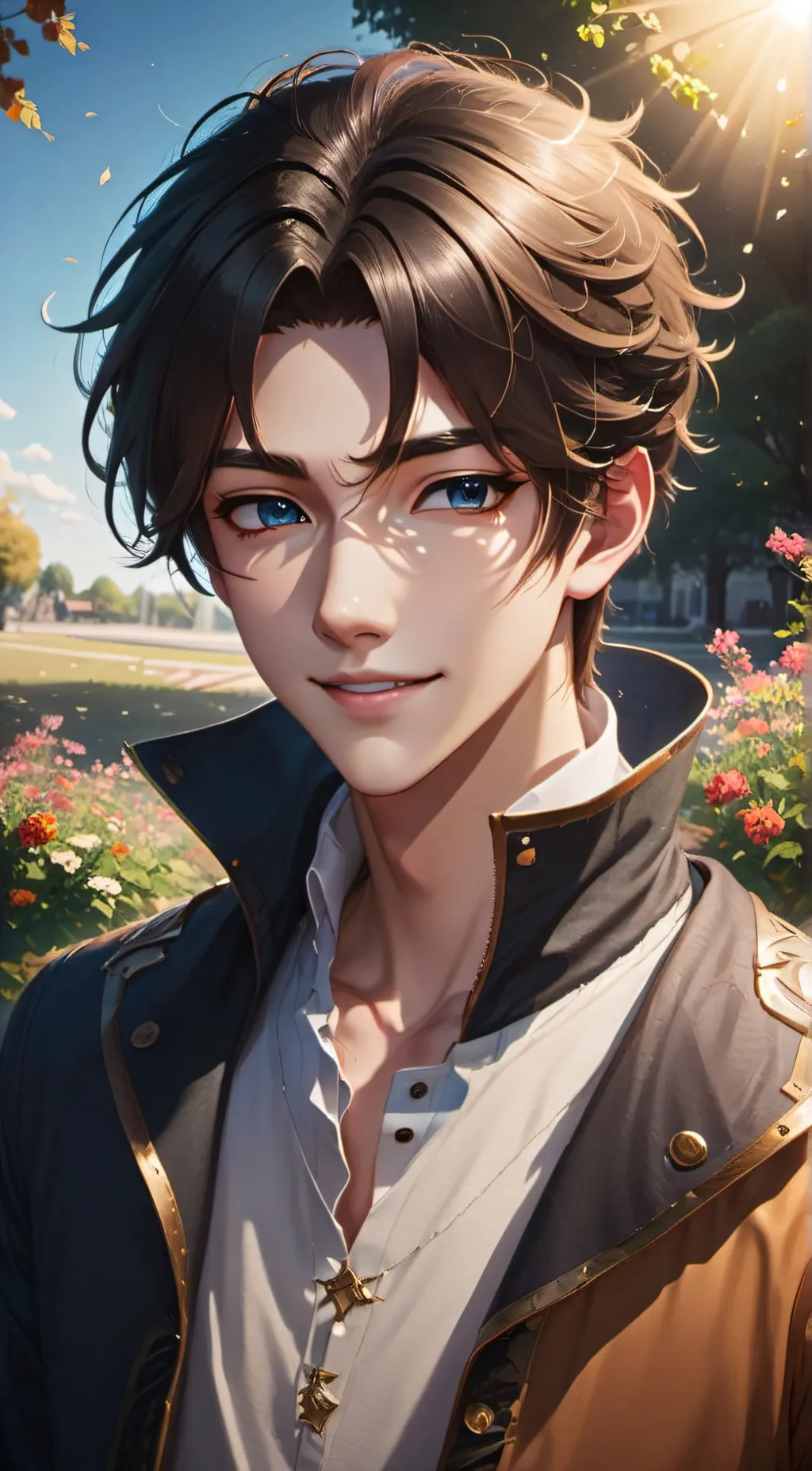 ai character: Luca background