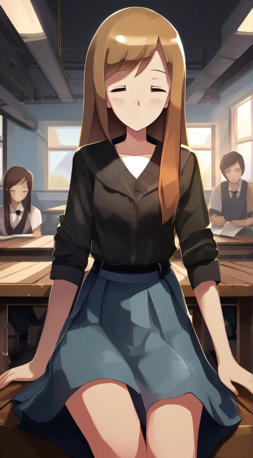 ai character: Sally background