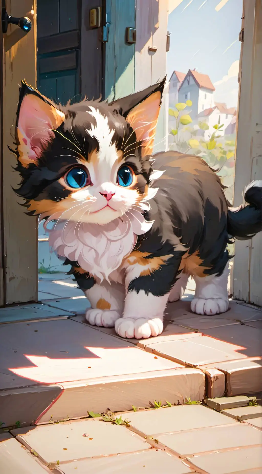 ai character: Daisy background