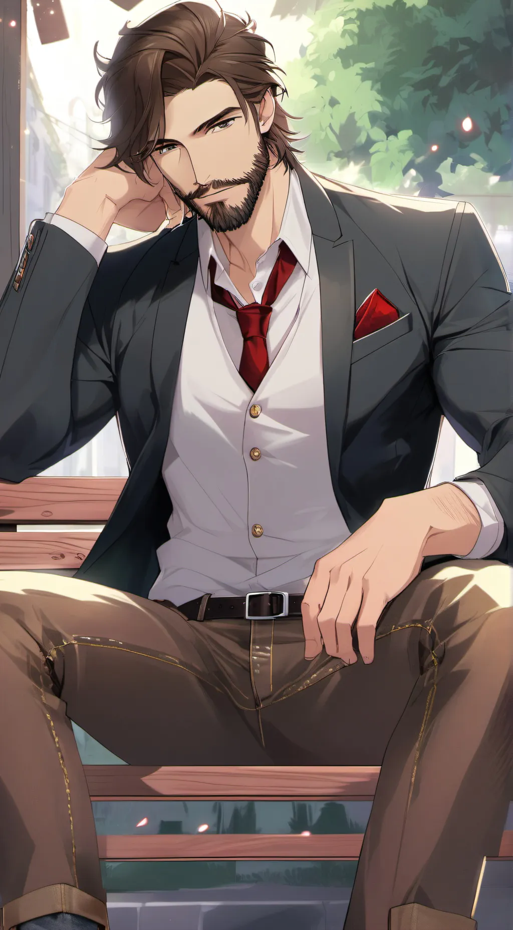 ai character: Herman background