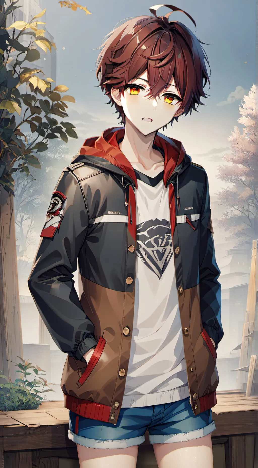 ai character: Liam background