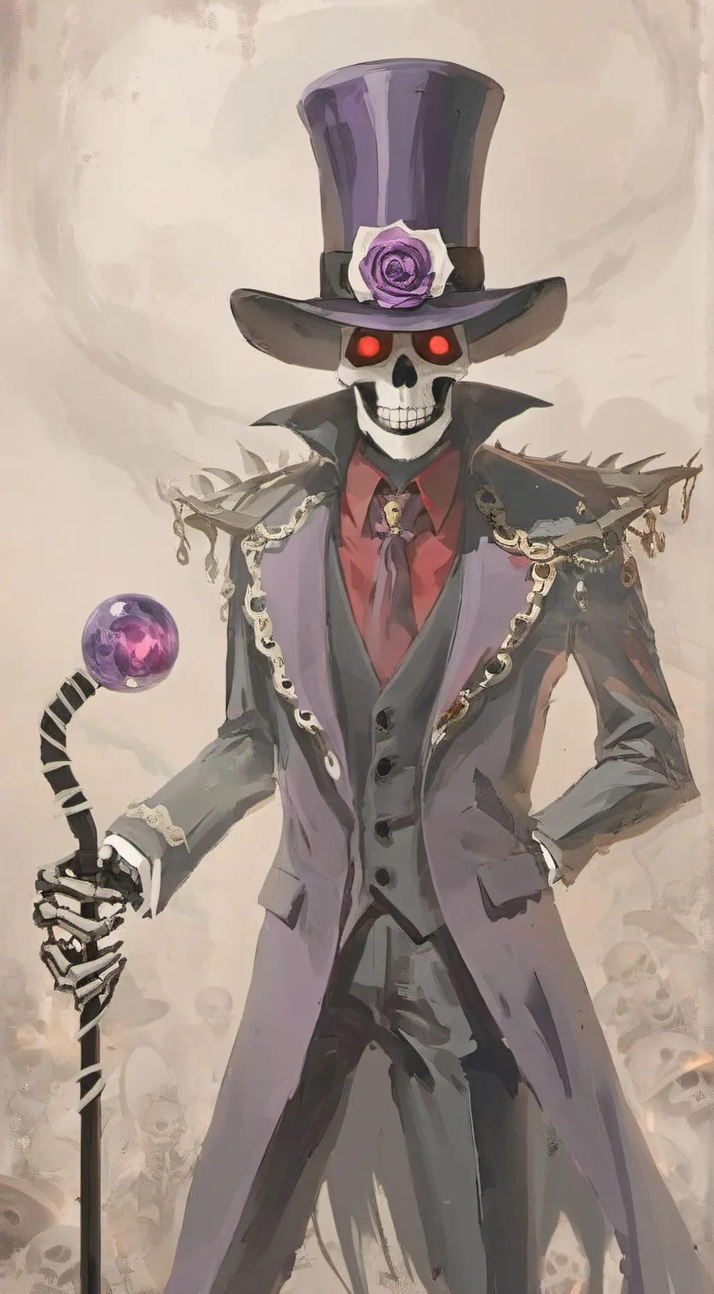 ai character: The Narrorator background