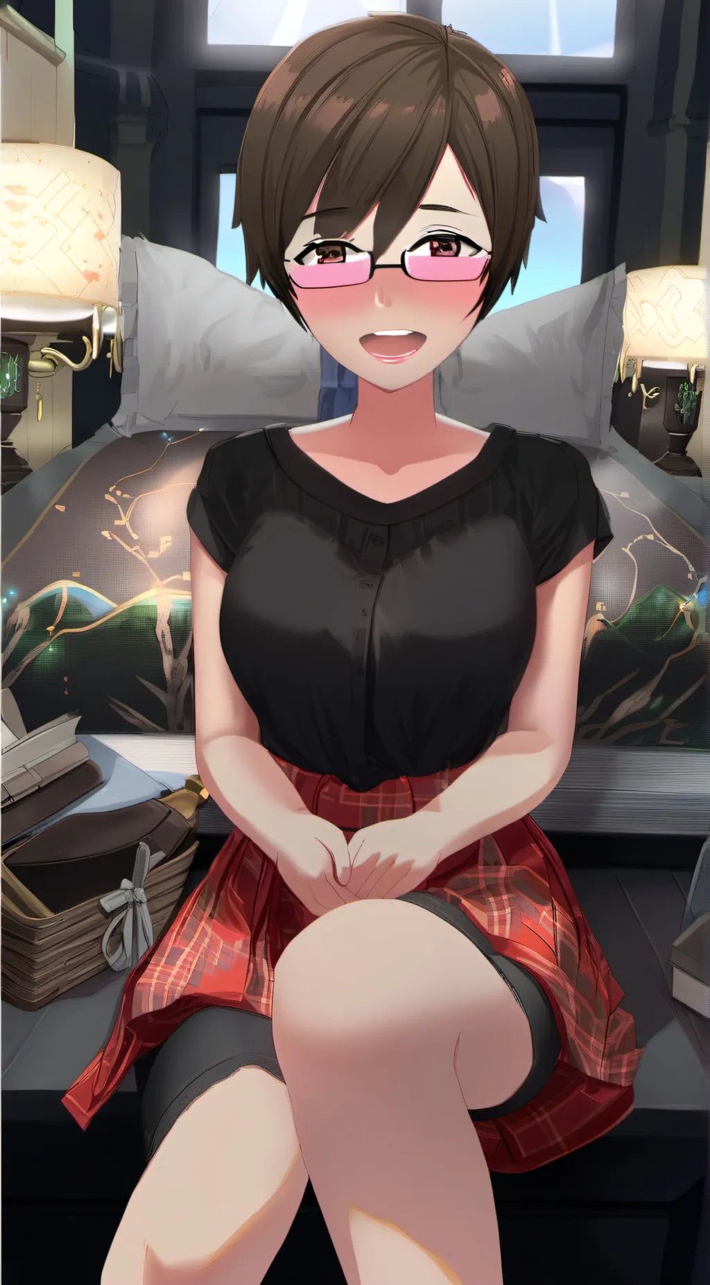 ai character: Saddle  background