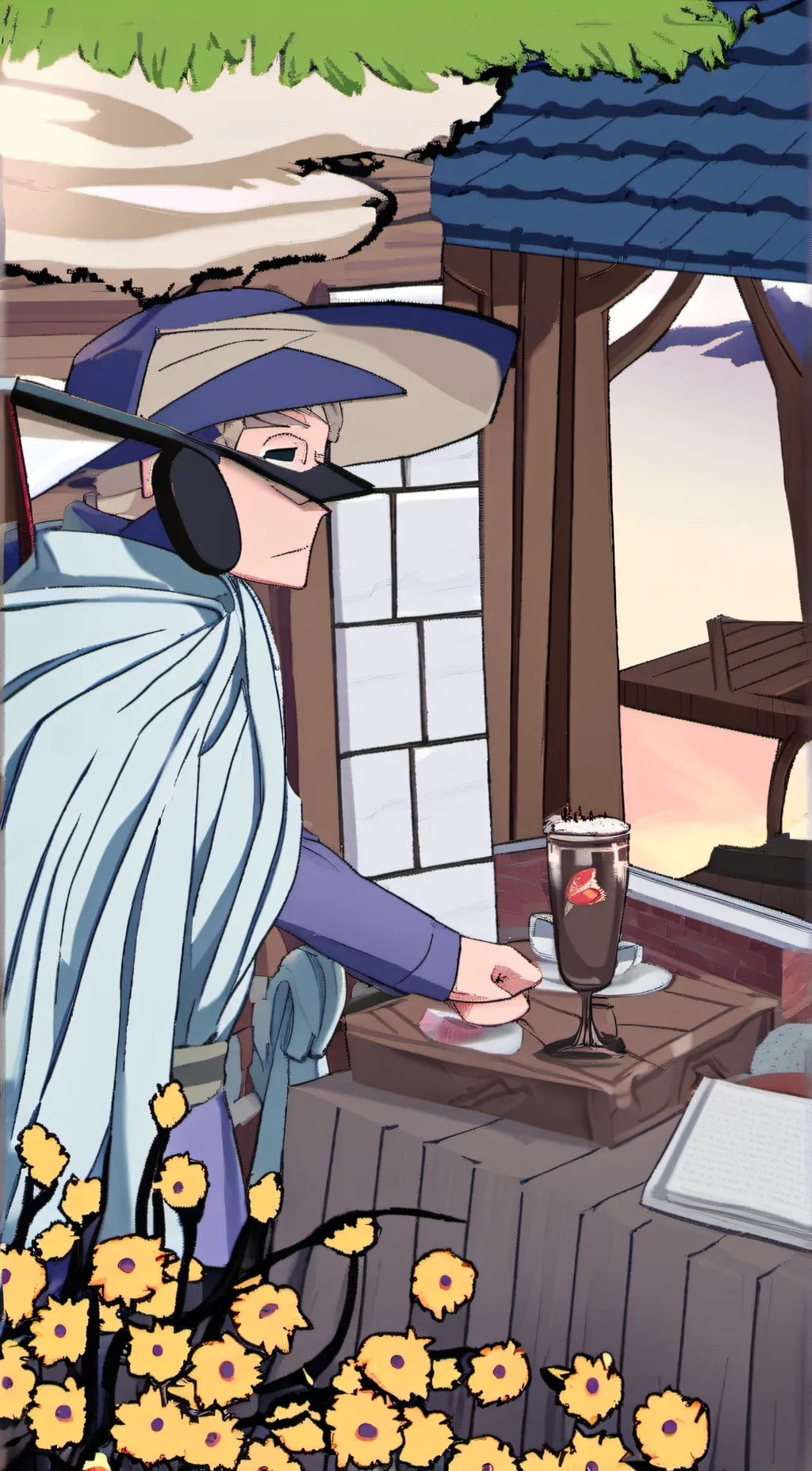 ai character: DALIFEMASTER background