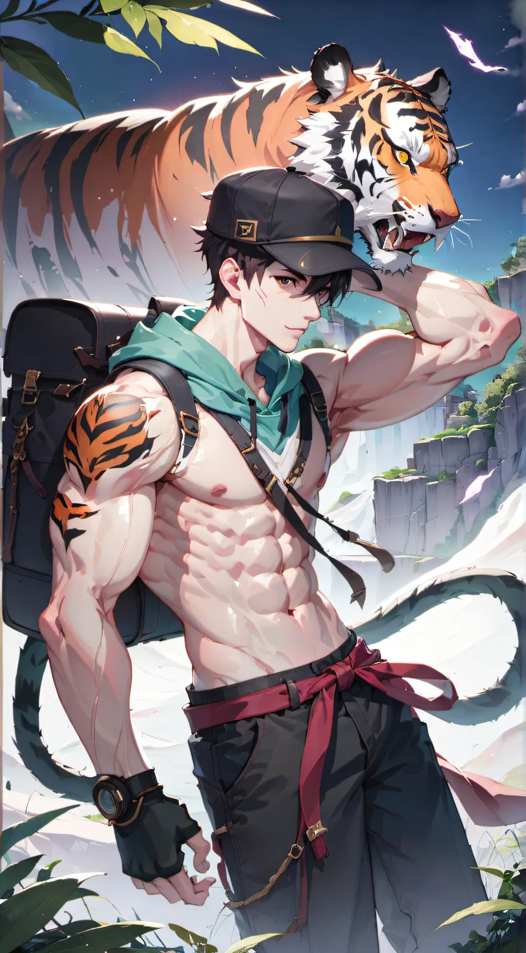 ai character: Lang background