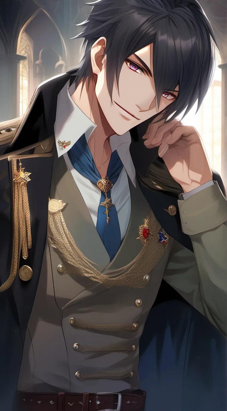 ai character: Ambrose  background