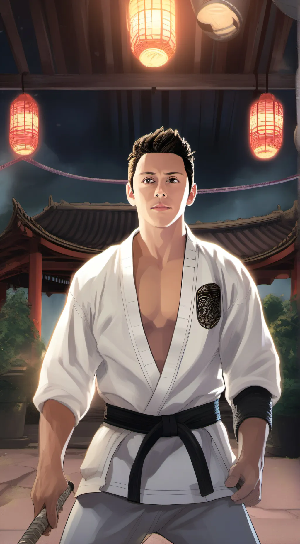 ai character: Hawk background