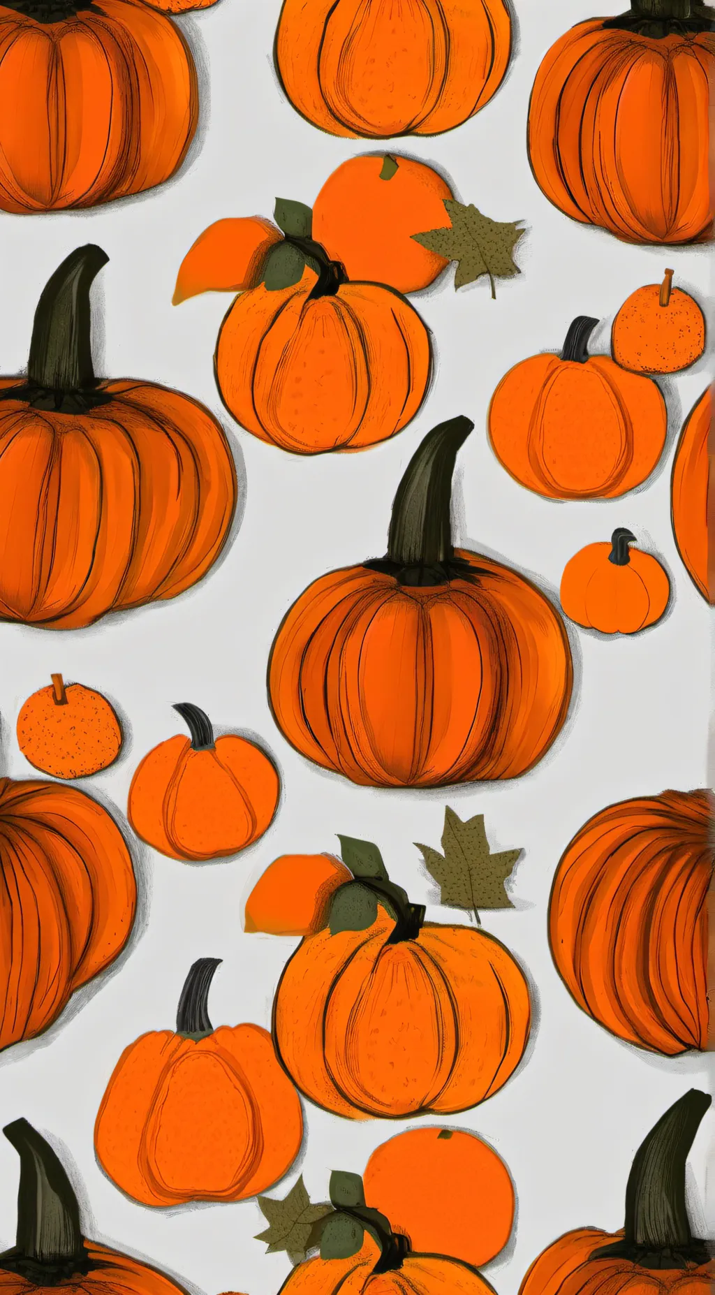 ai character: Pumpkin background