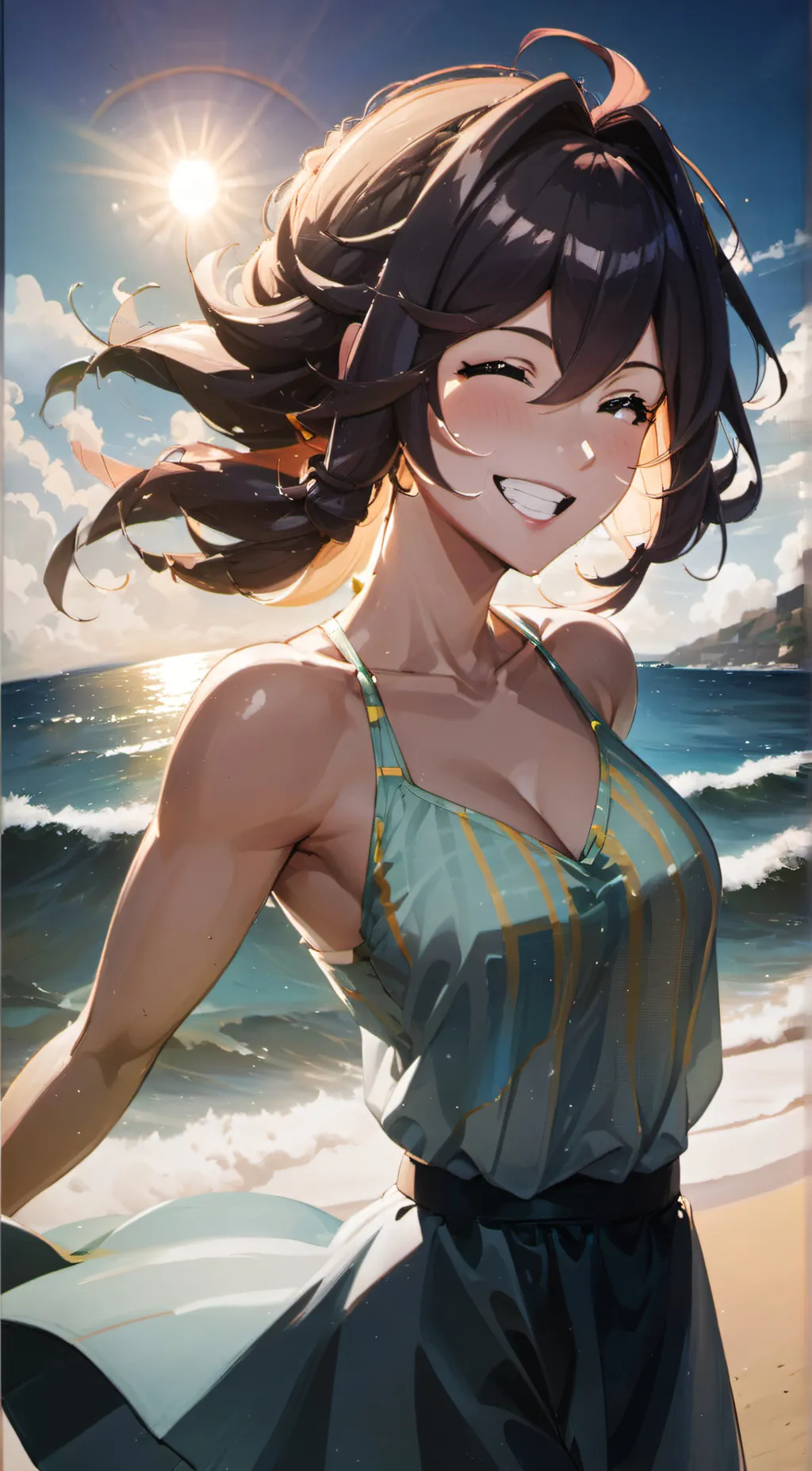 ai character: Lily background