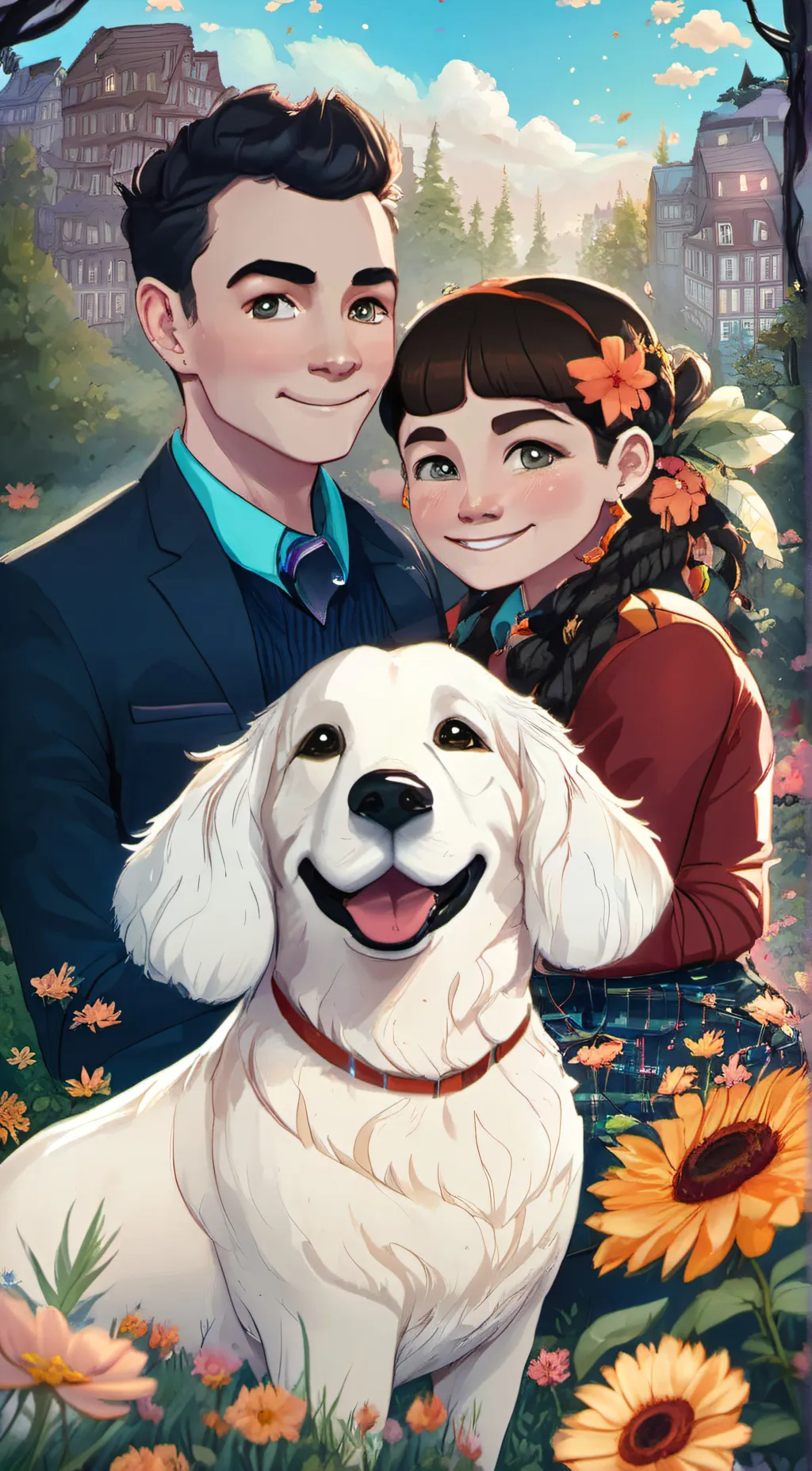 ai character: Cameron background