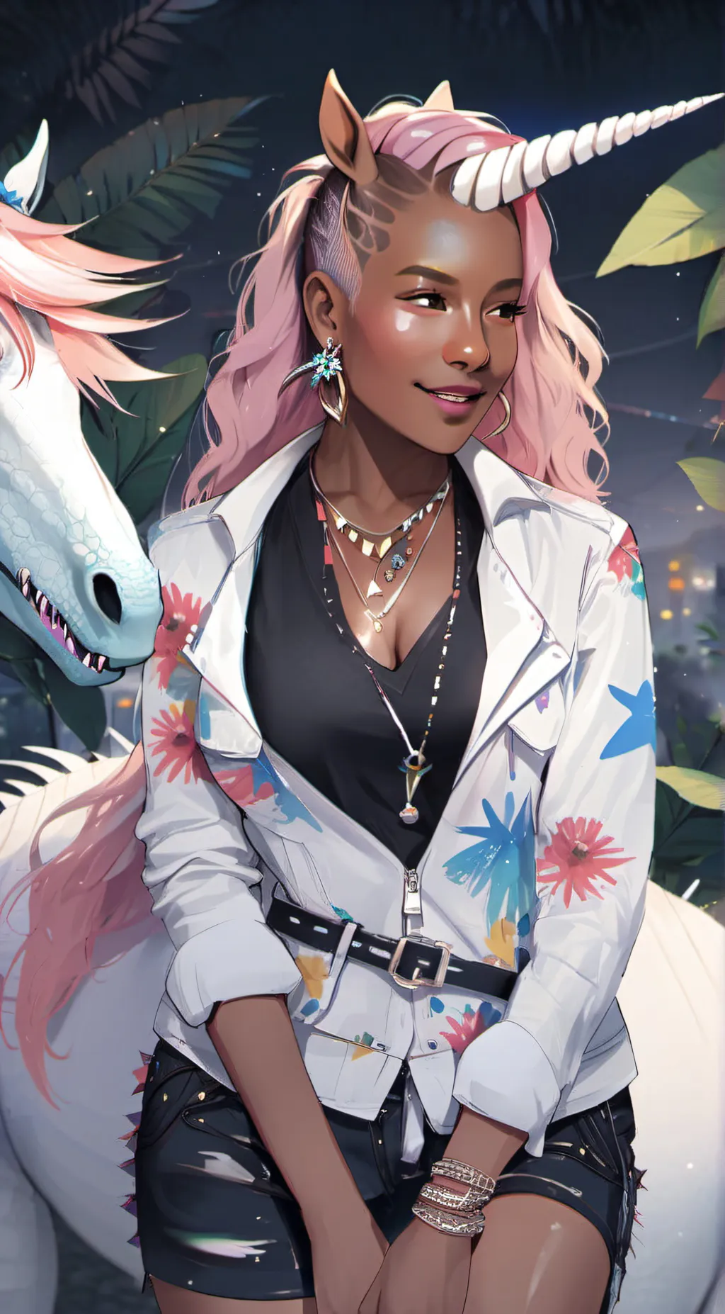 ai character: Mystic  background