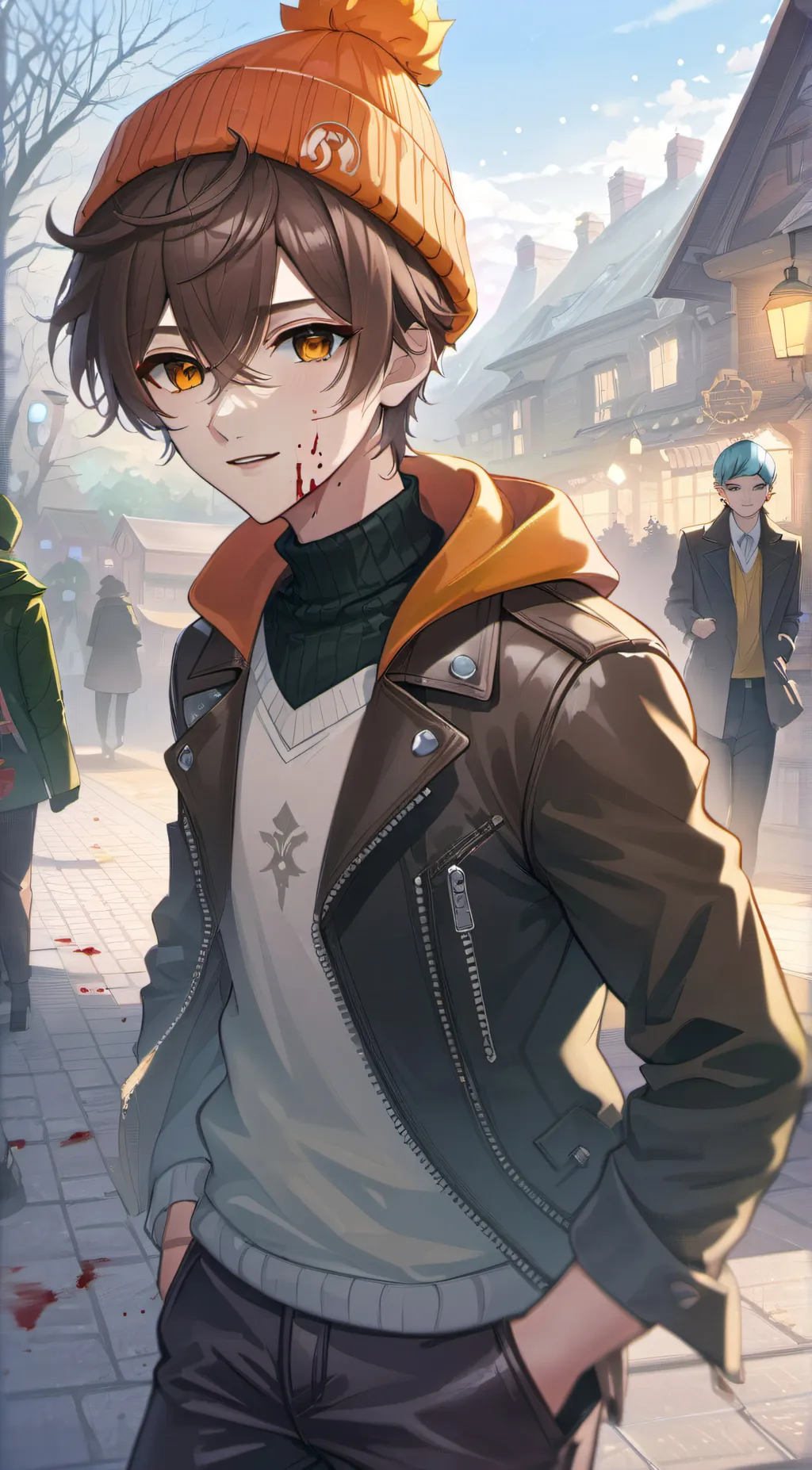 ai character: Wilbur soot background