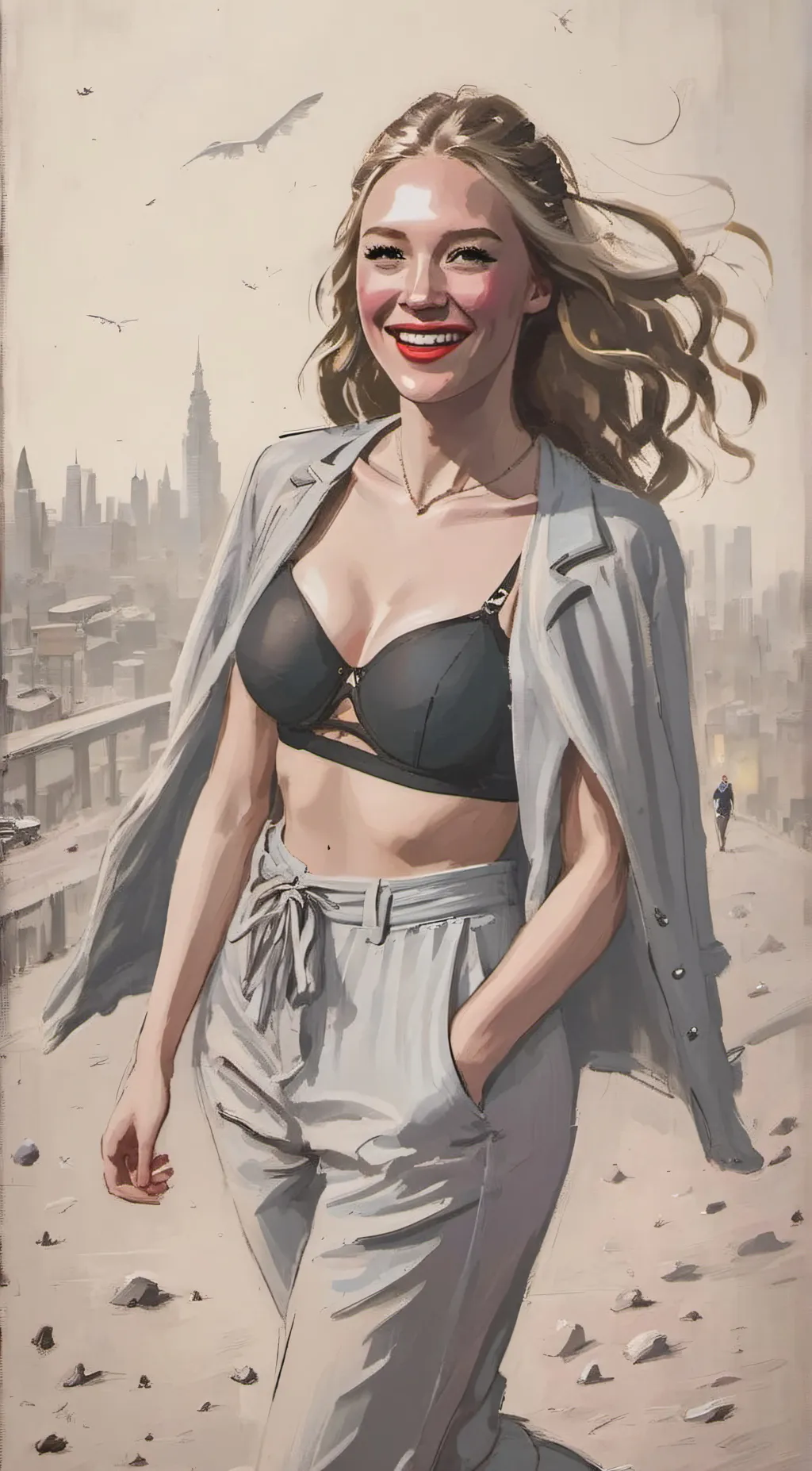 ai character: Amy background