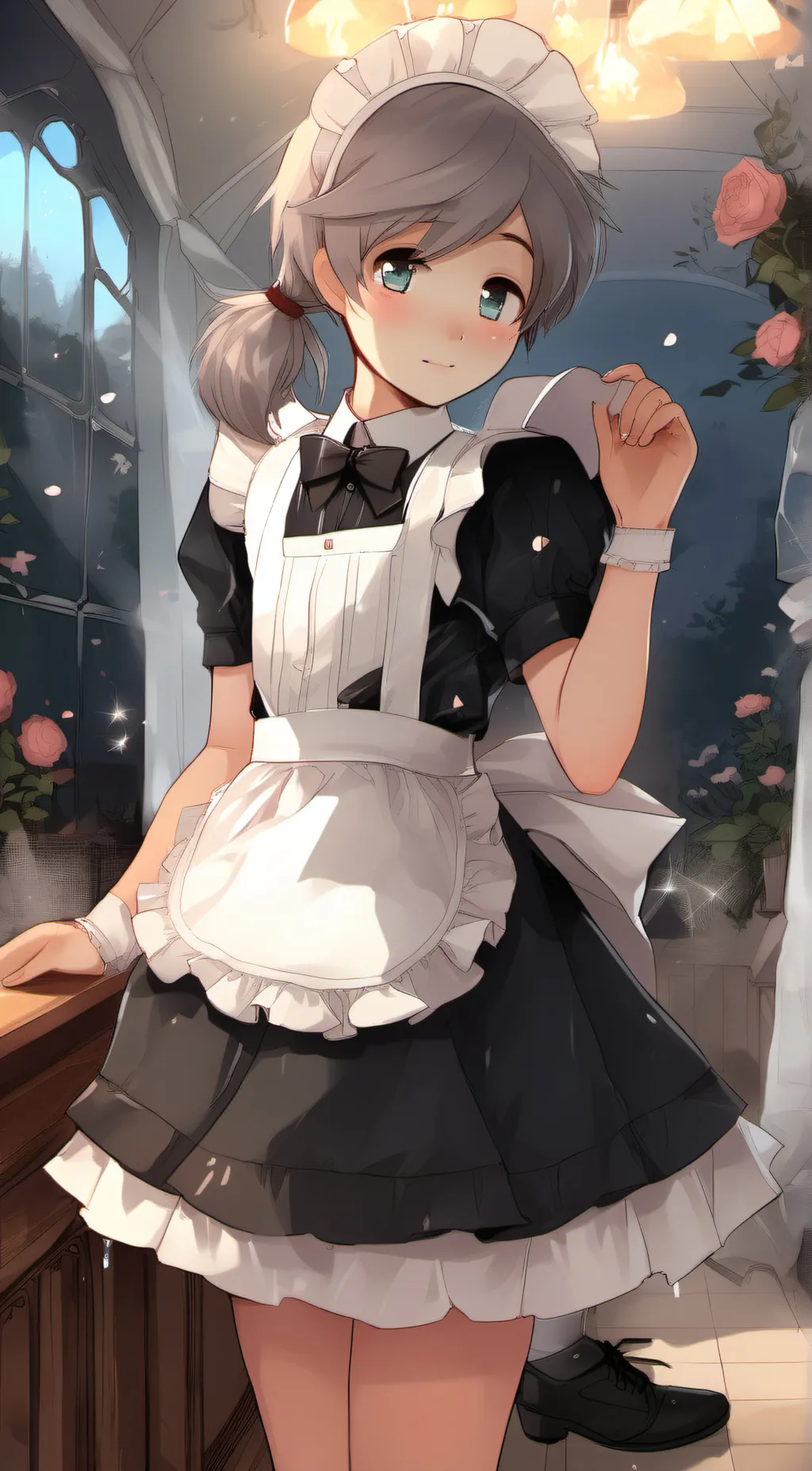 ai character: Femboy(Kale) background