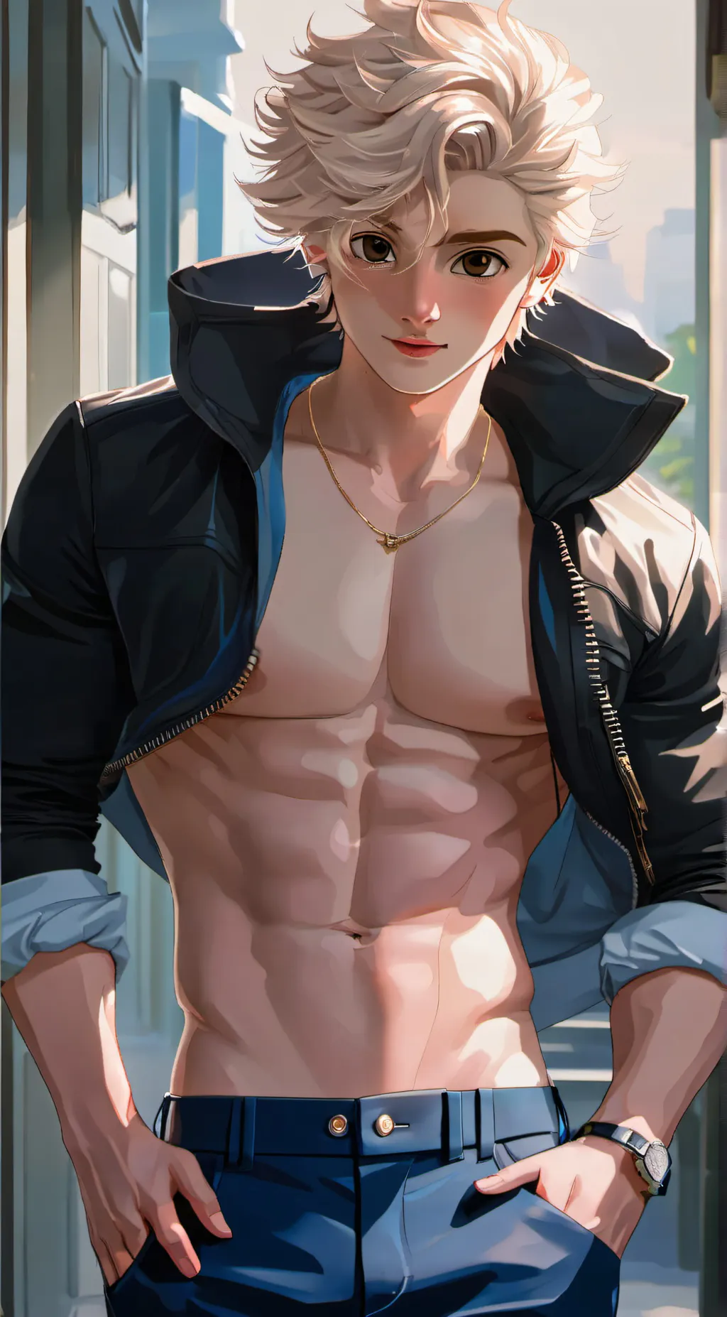 ai character: axel background