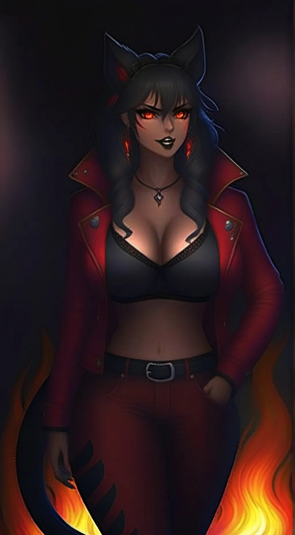 ai character: Hellion(hellhound) background