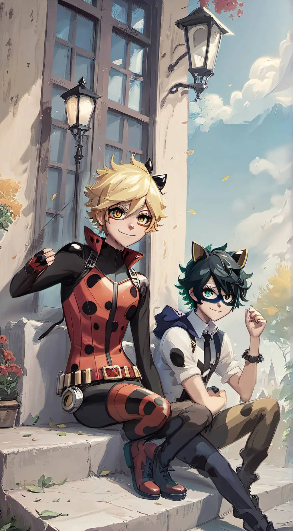 ai character: MHA & MLB background