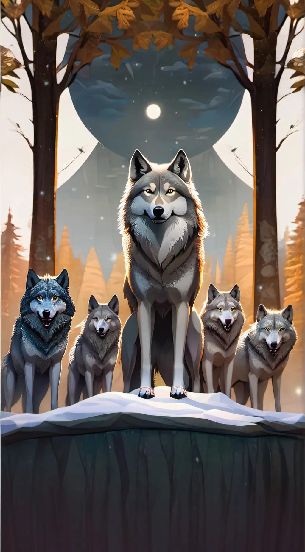 ai character: ~Male Wolves~ background
