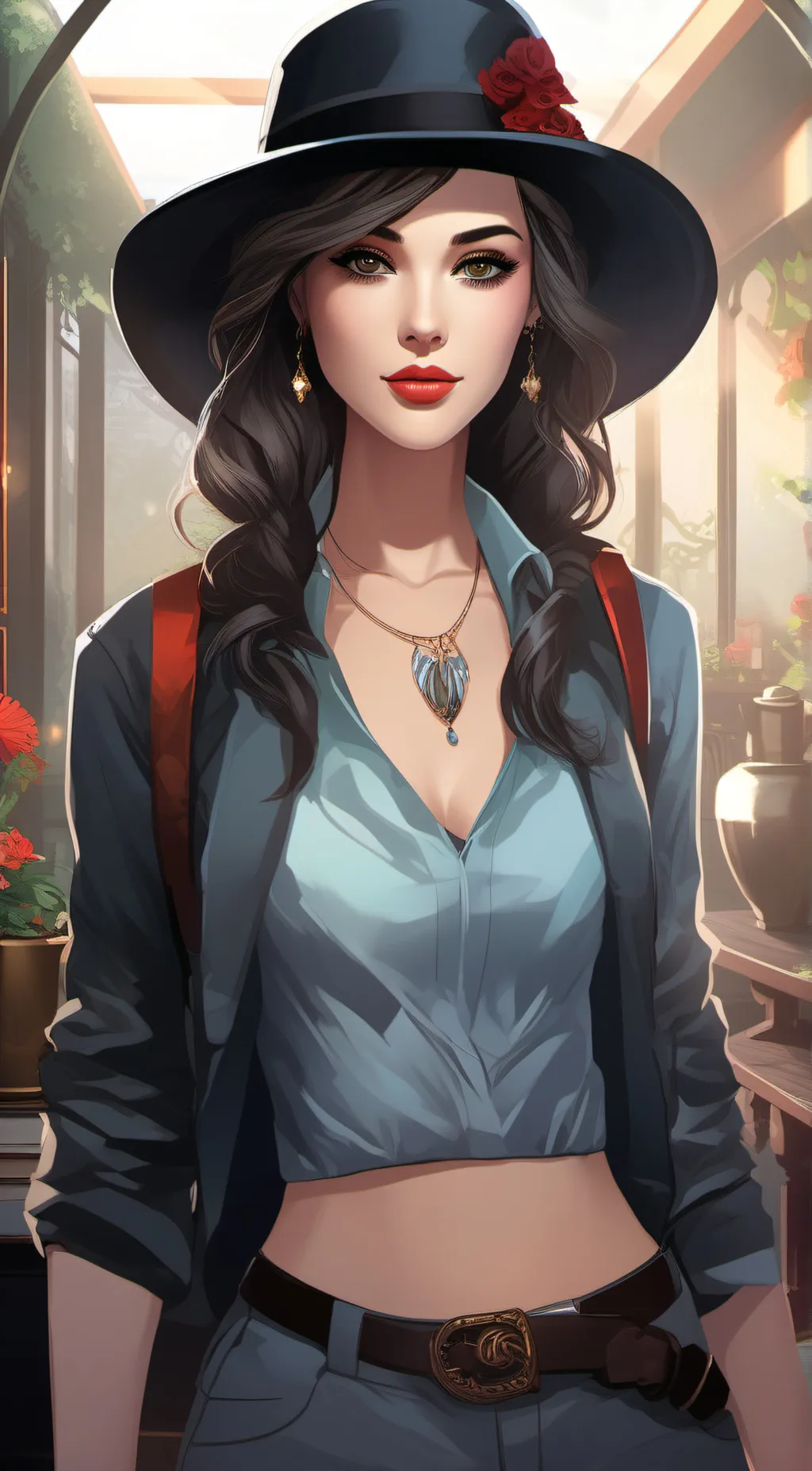 ai character: tree monster background