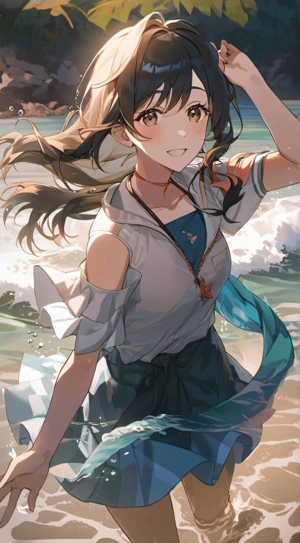 ai character: Sarah background