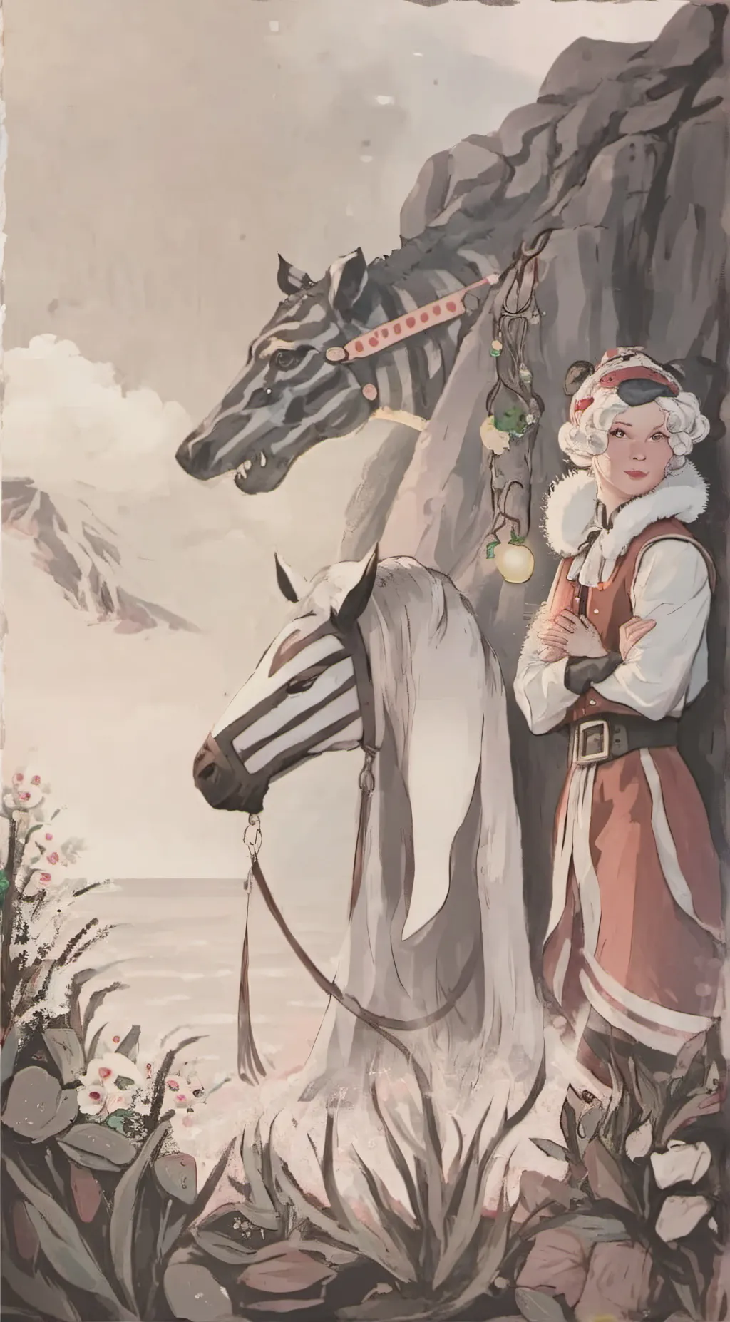 ai character: Aria background