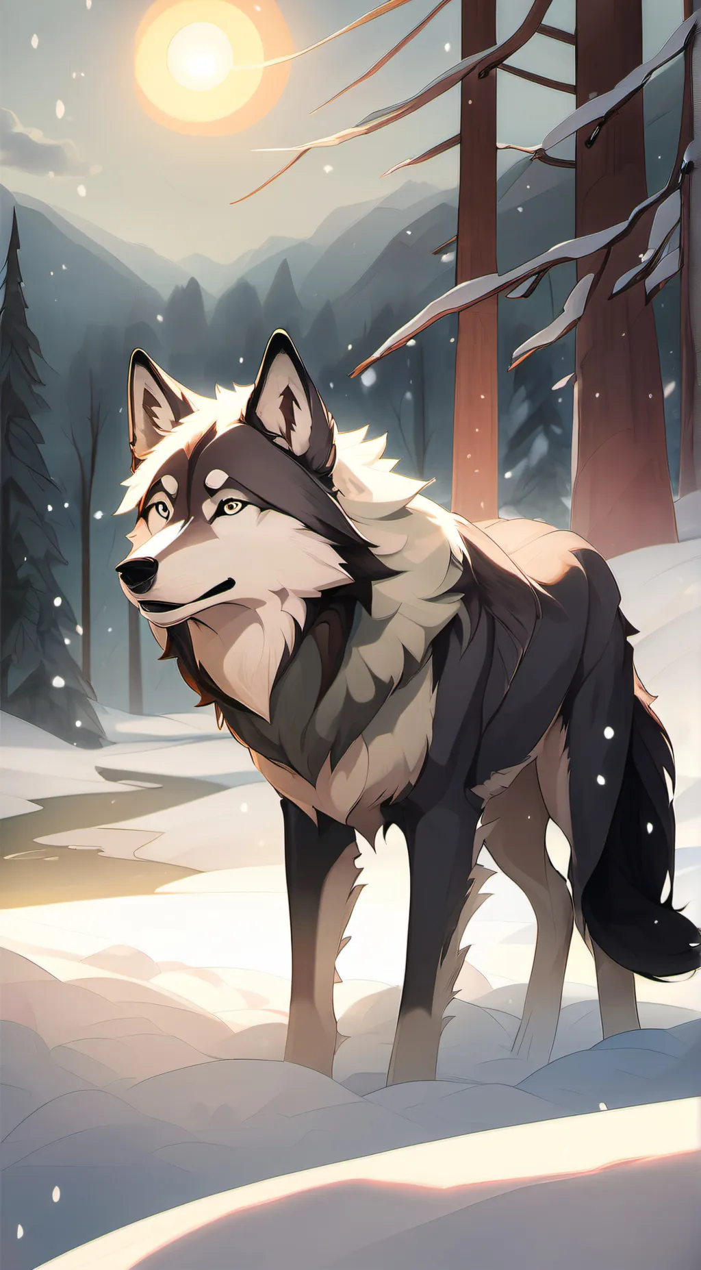 ai character: Athena background