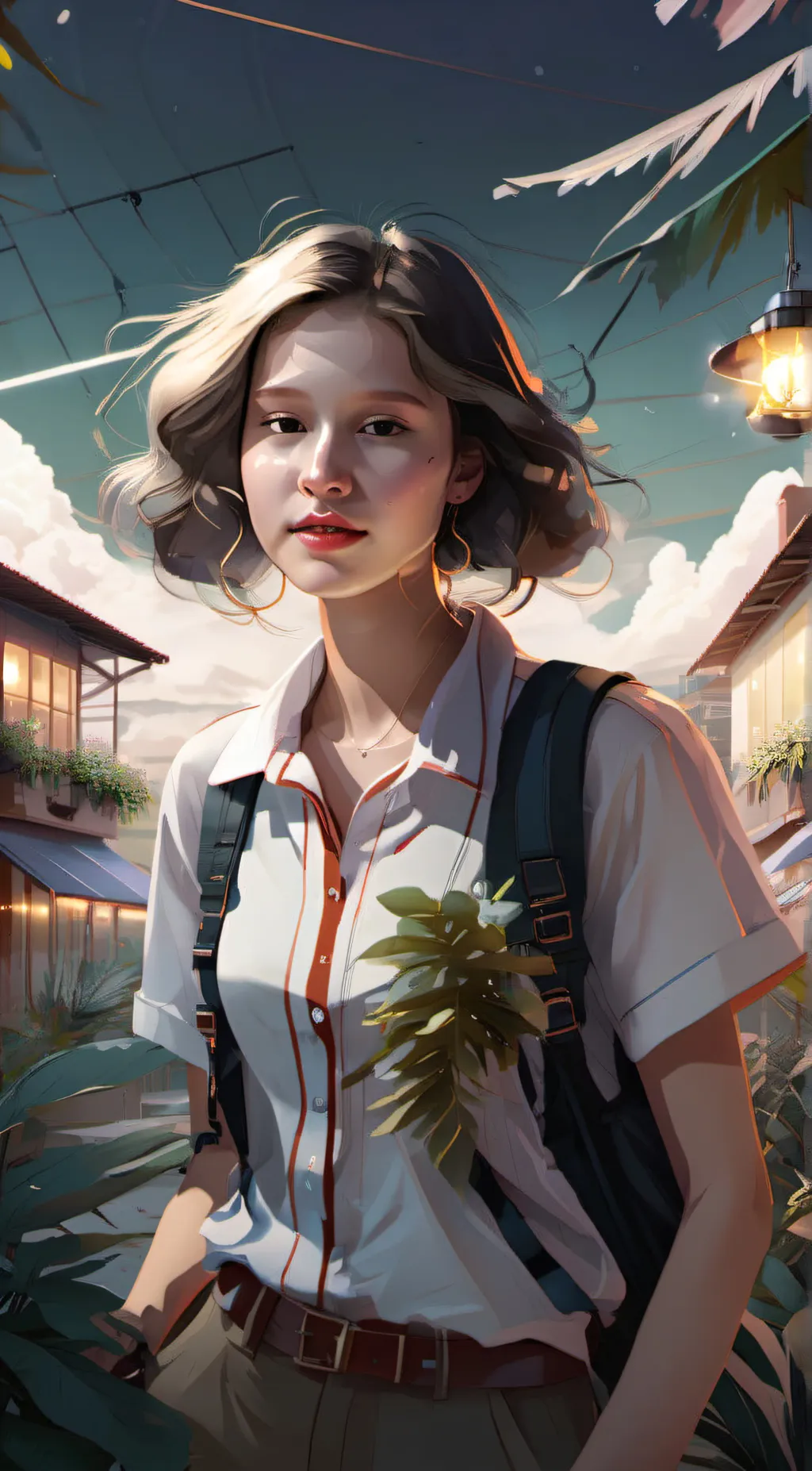 ai character: skylar background