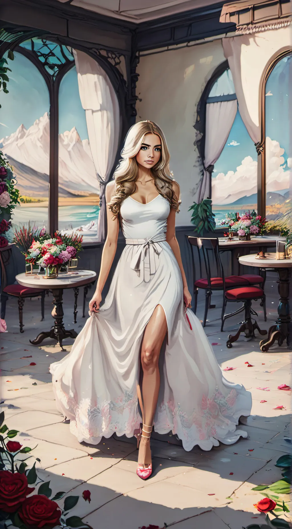 ai character: kate background