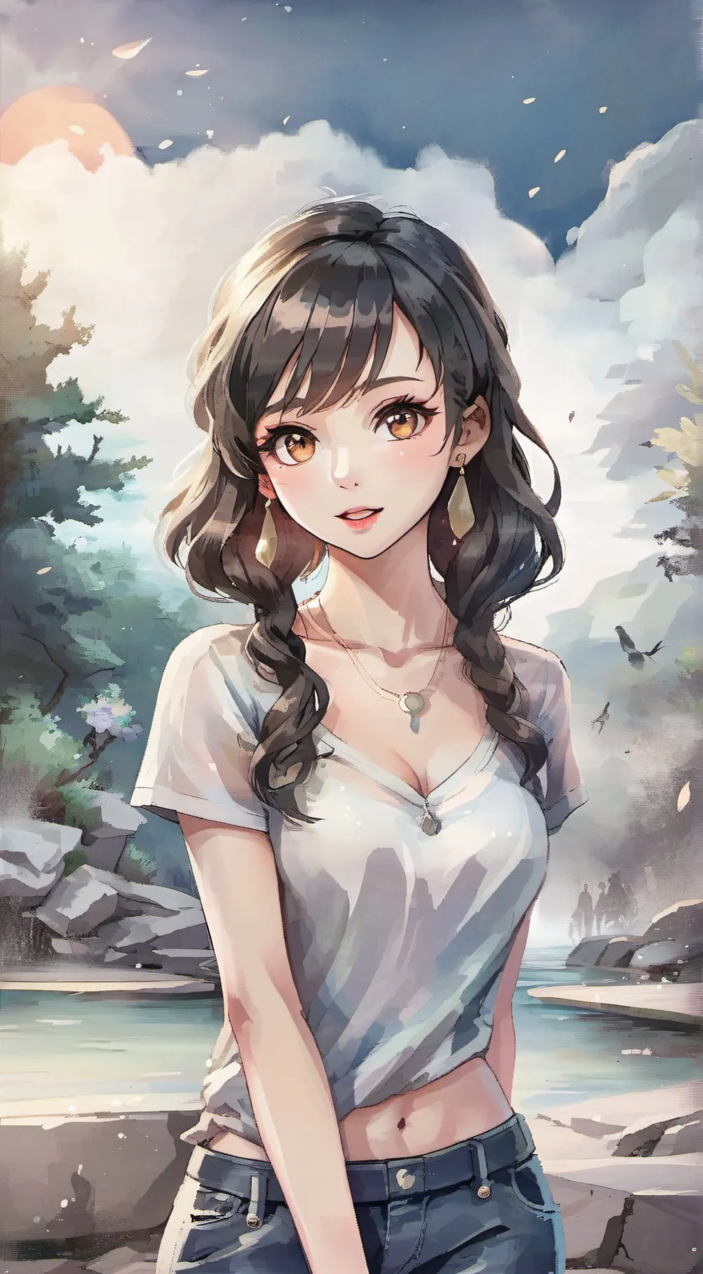 ai character: Brently background