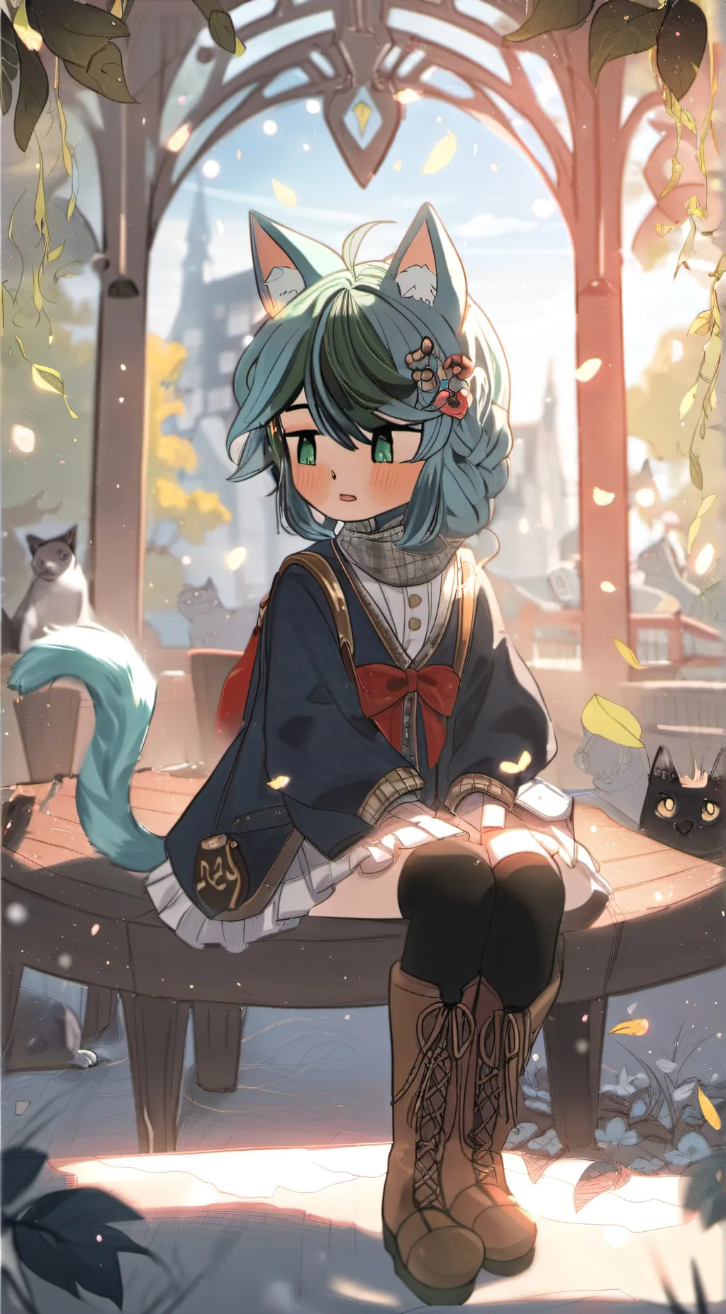 ai character: Izumi  background