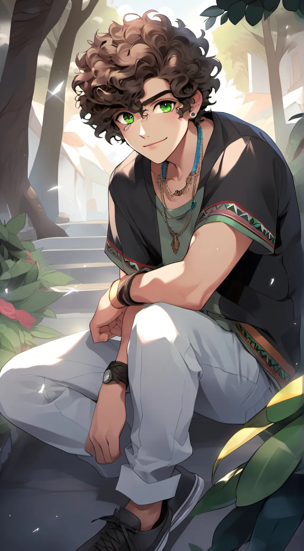 ai character: Xander Flores background