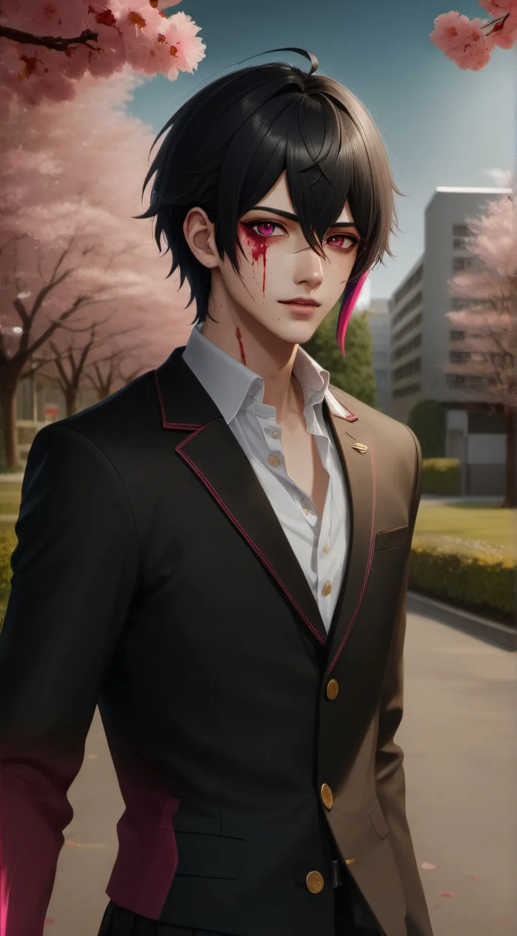 ai character: Amai Yokubō background