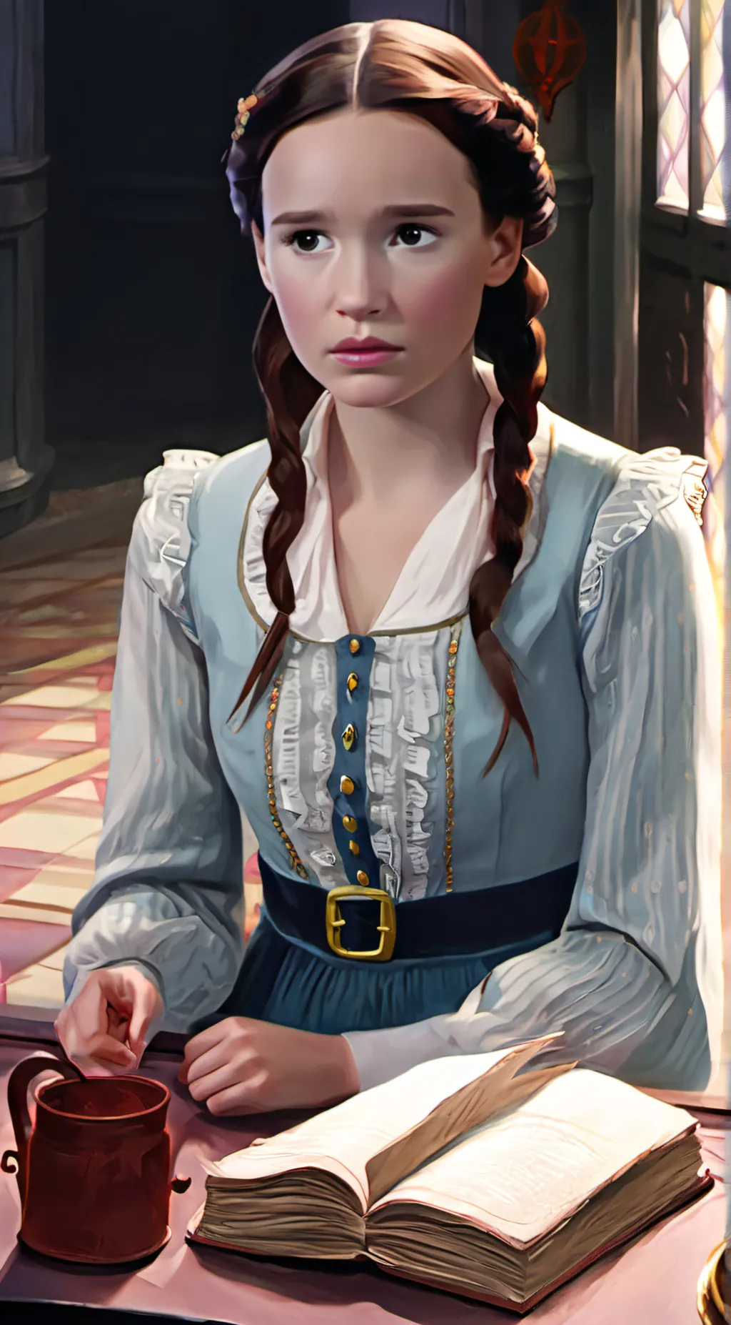 ai character: Isadora Quagmire background