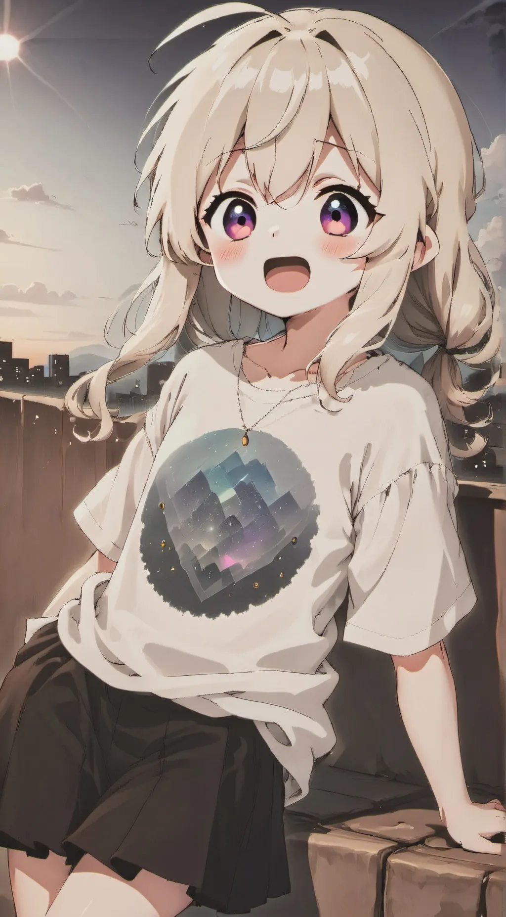 ai character: little sister background