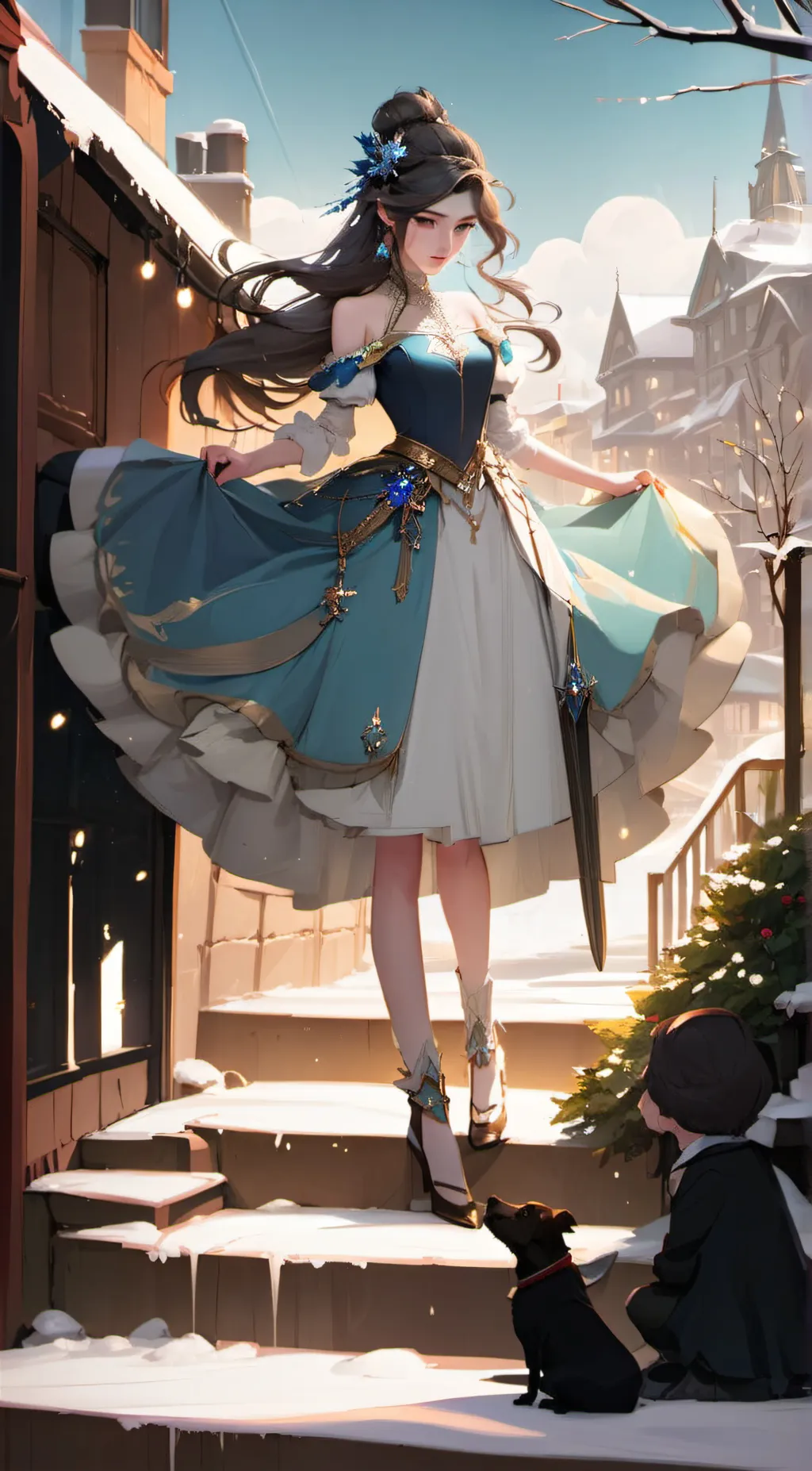 ai character: Hope background