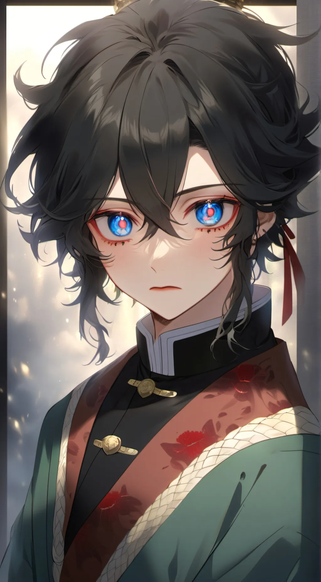 ai character: Giyuu tomioka background