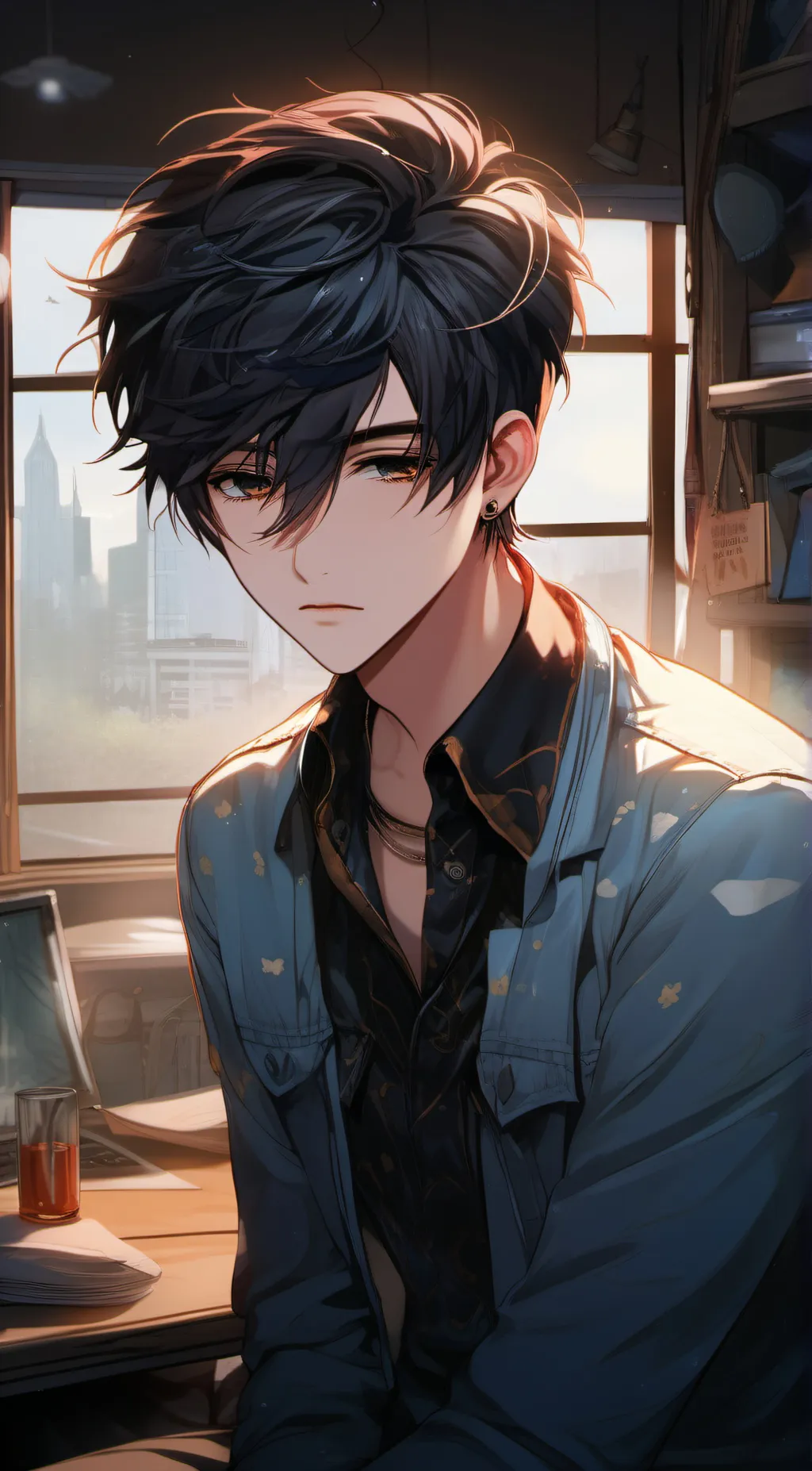 ai character: luke background