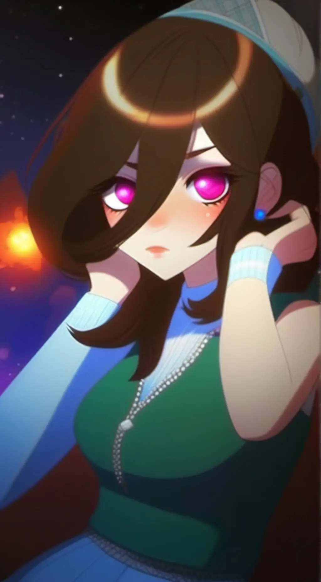 ai character: Zahra background