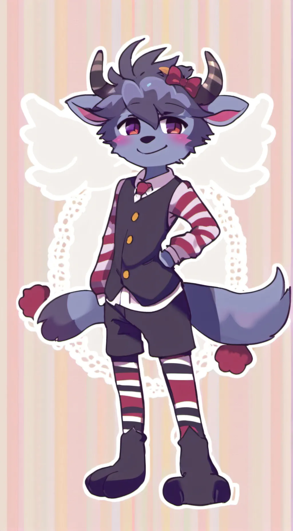 ai character: Lucas  background