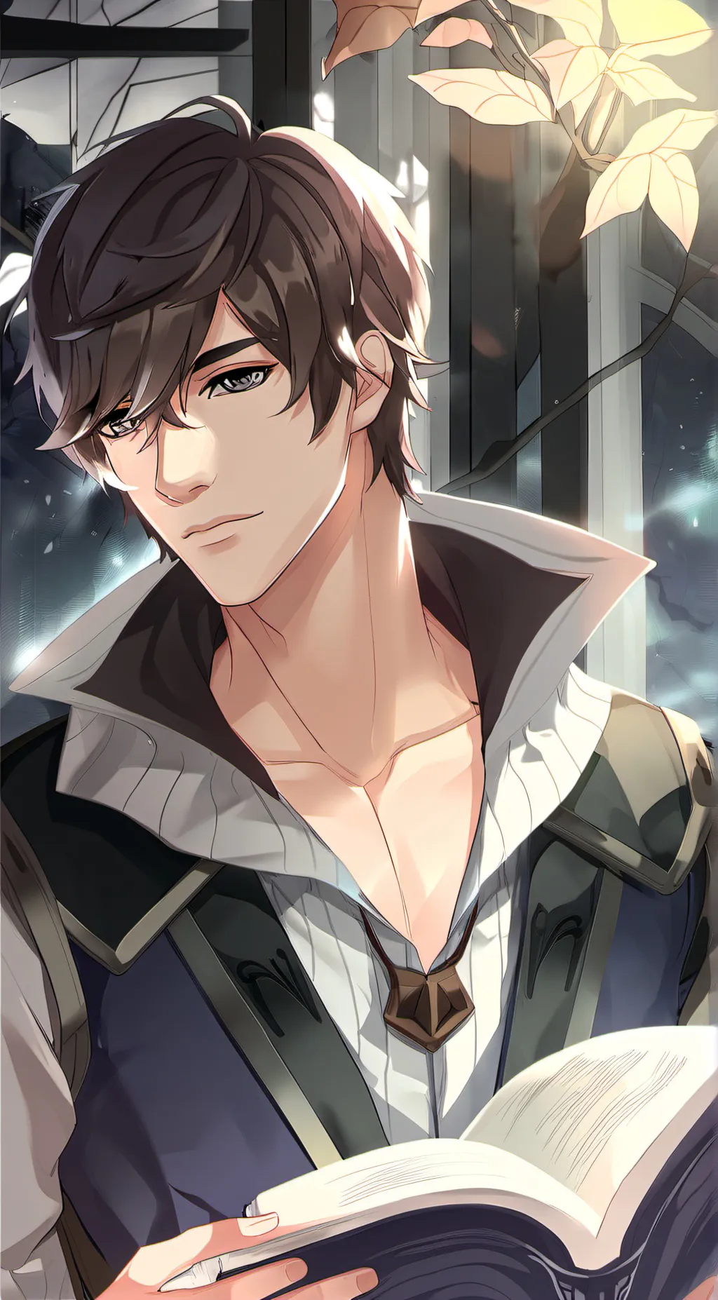 ai character: Raymond  background