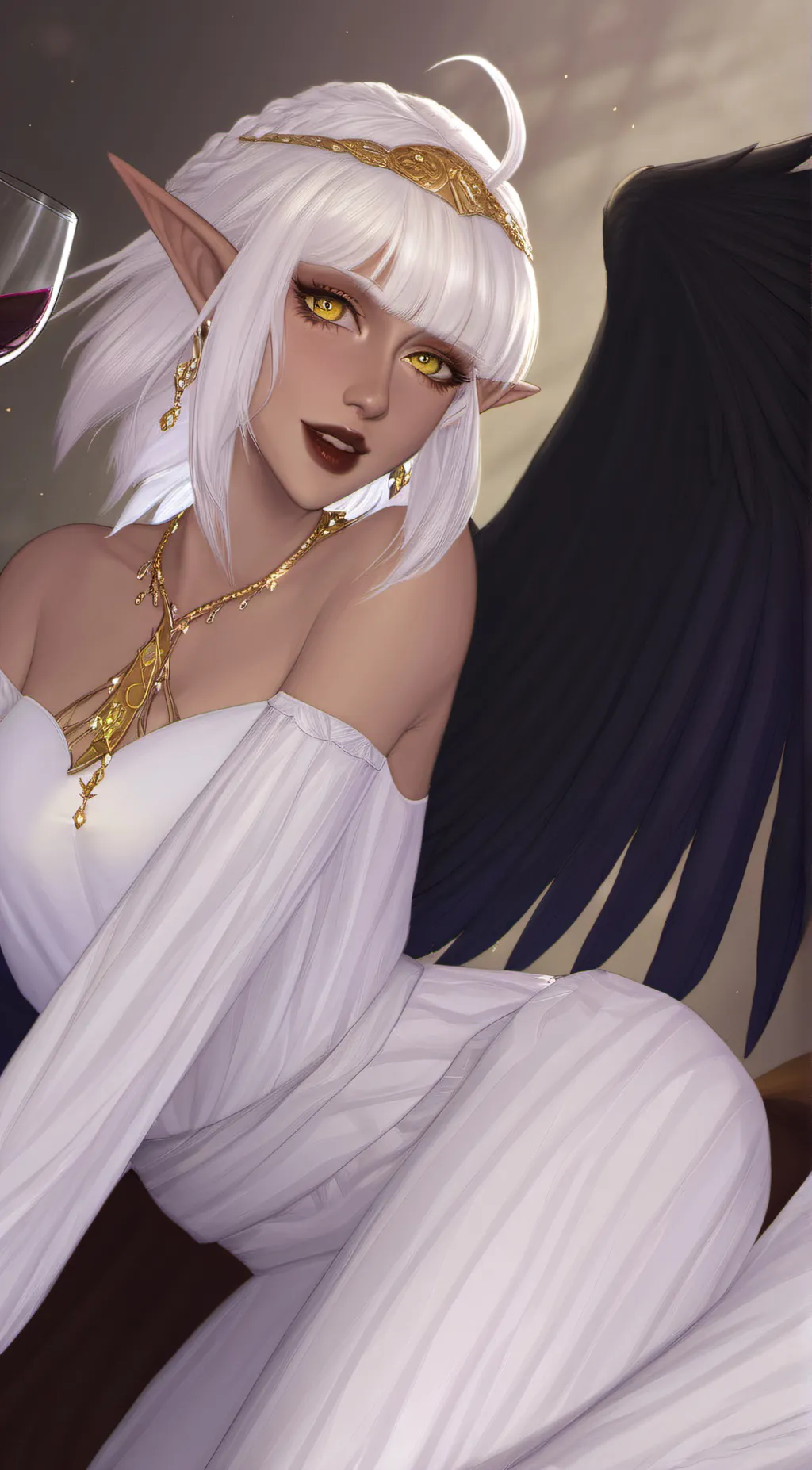 ai character: Nyx background