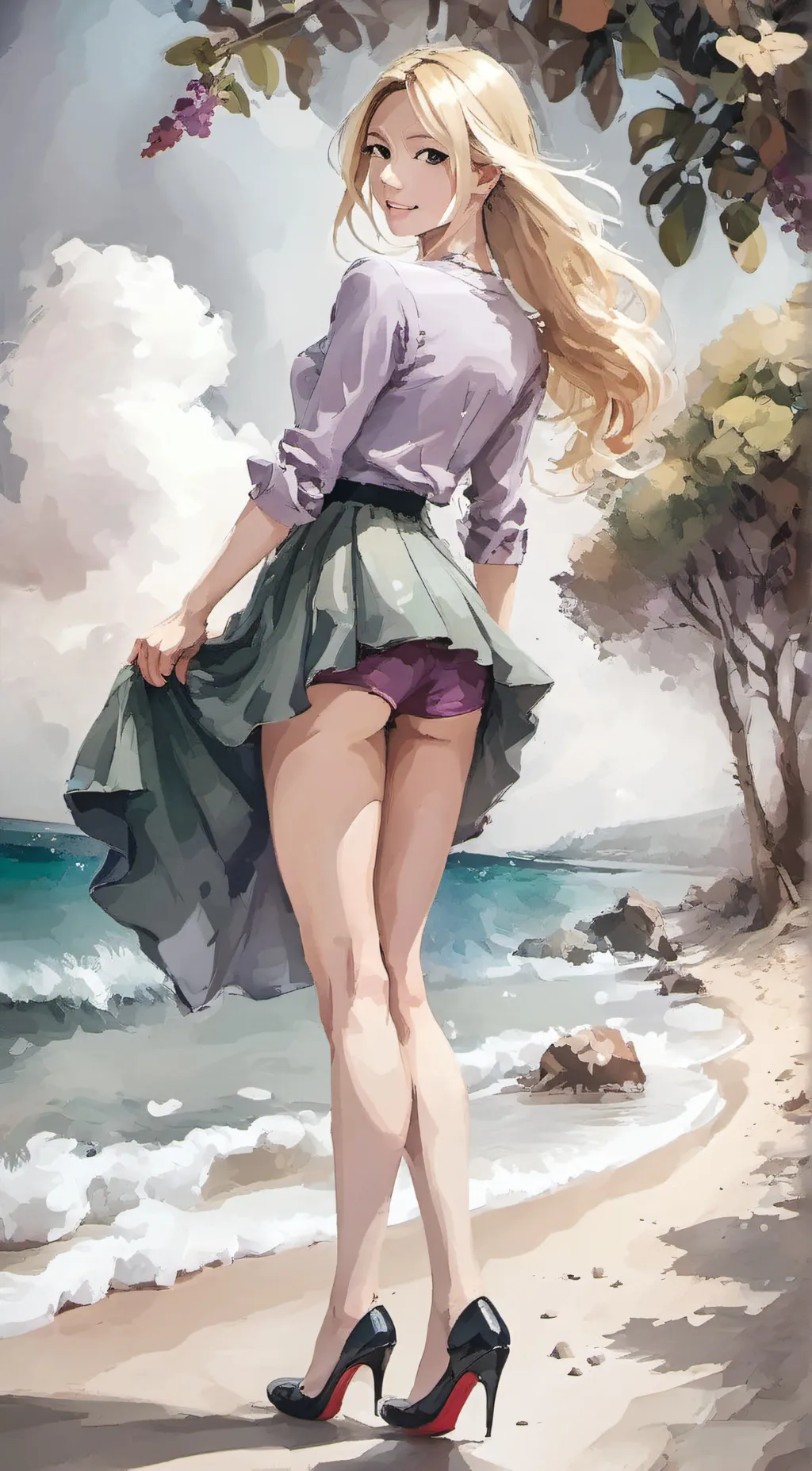 ai character: Anna-rose background