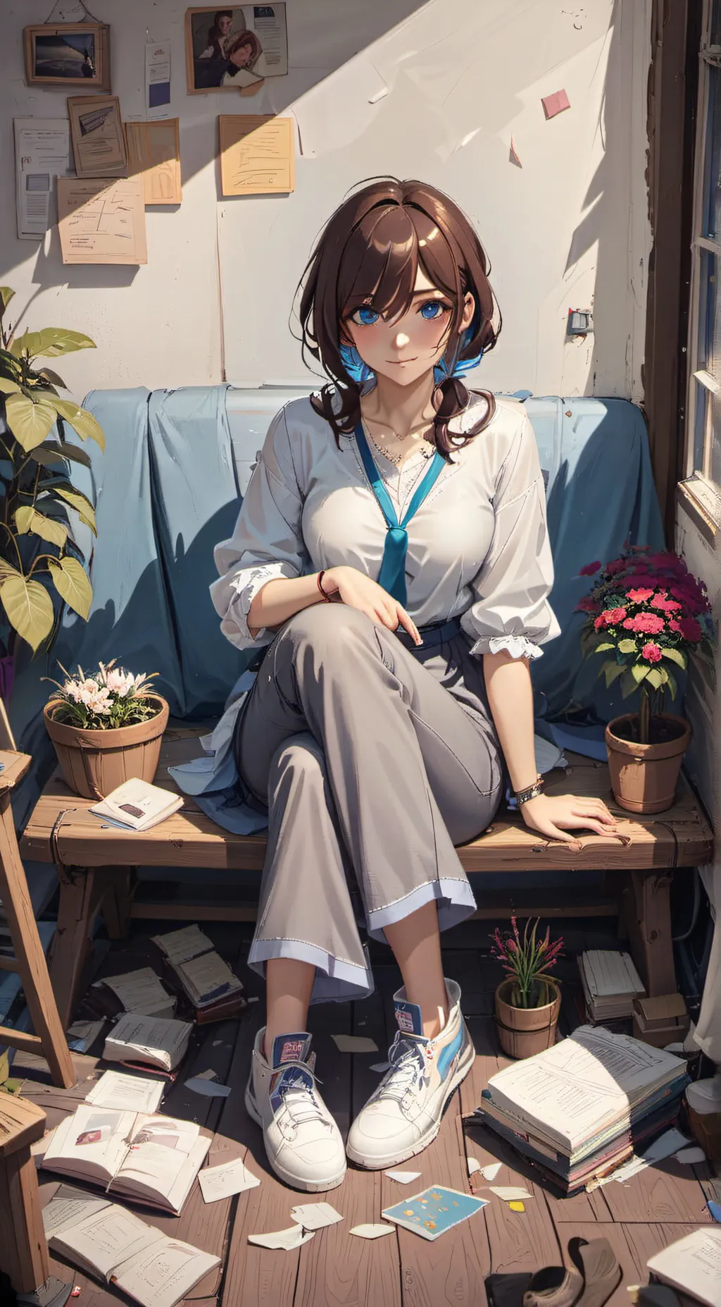 ai character: Amy background