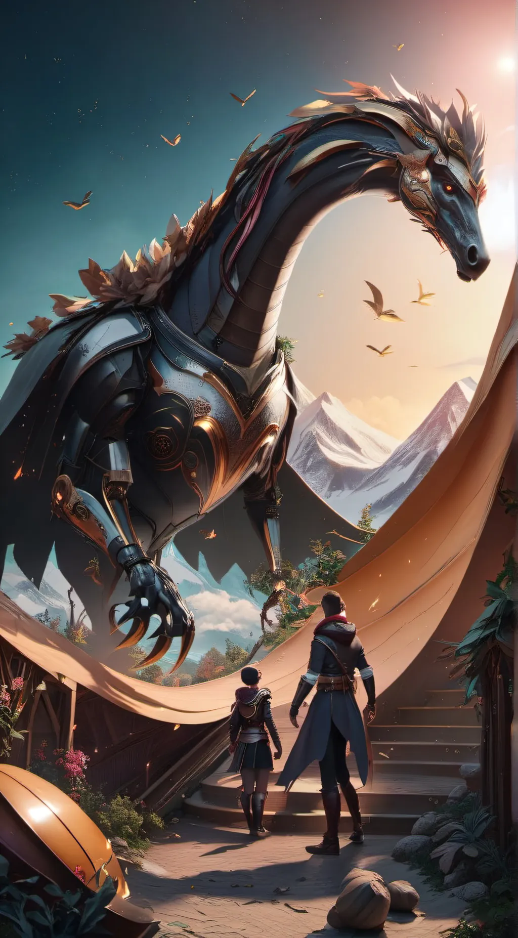 ai character: king background